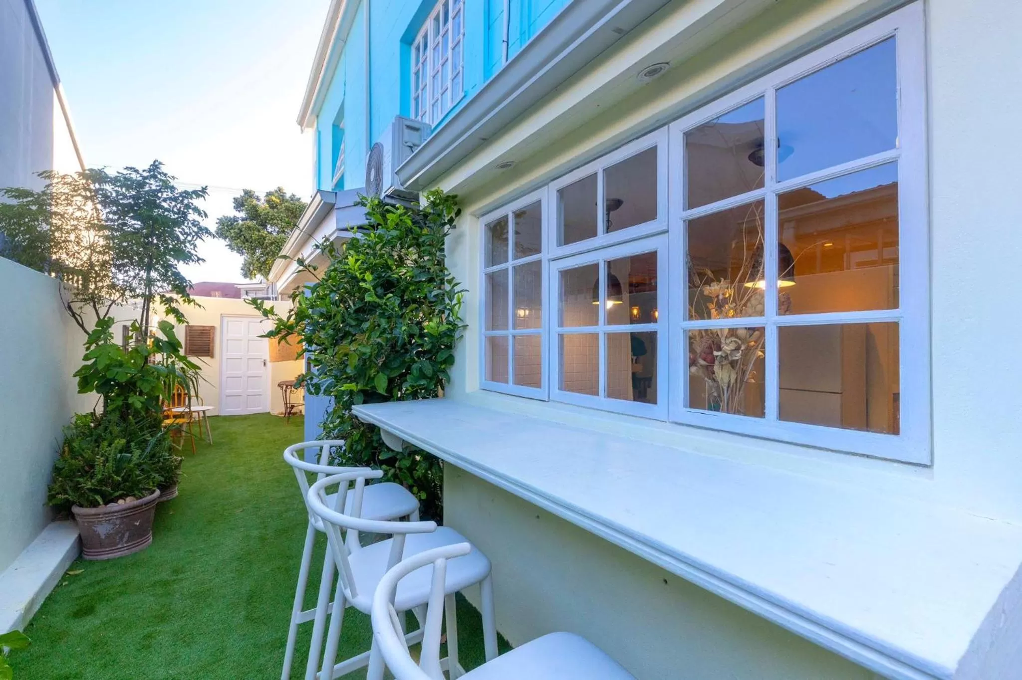 Garden in Amina Boutique Hotel