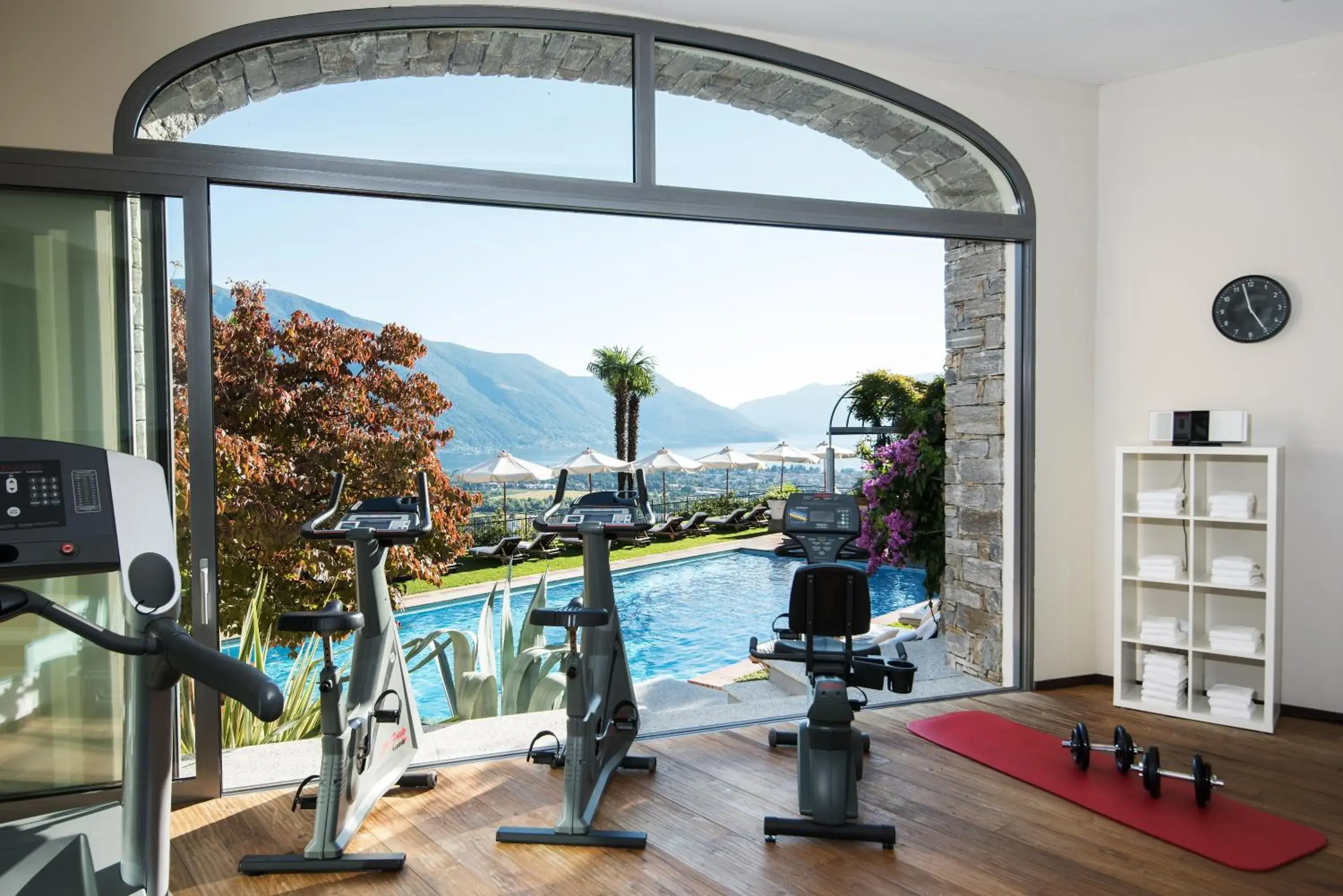 Fitness centre/facilities in Villa Orselina - Small Luxury Hotel