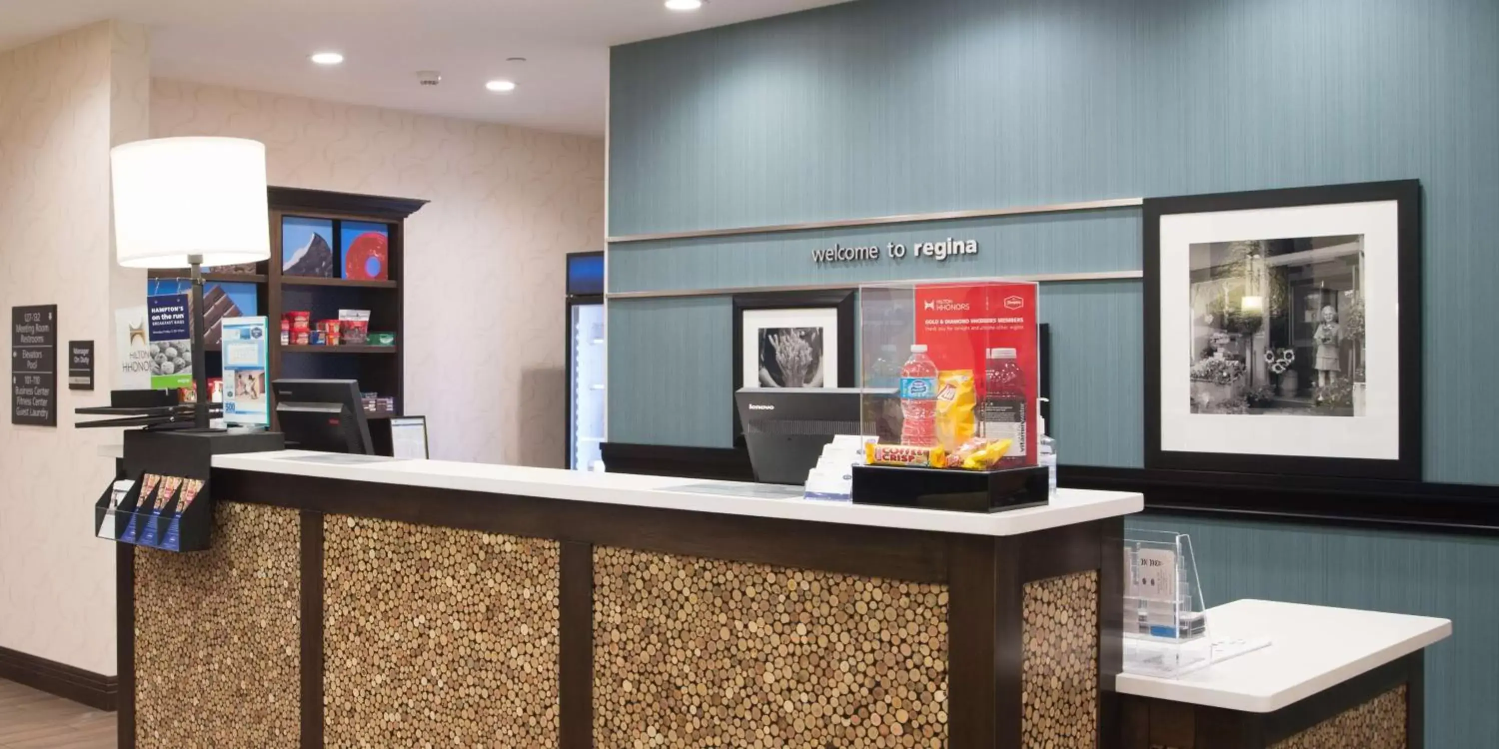 Lobby or reception, Lobby/Reception in Hampton Inn & Suites East Gate Regina