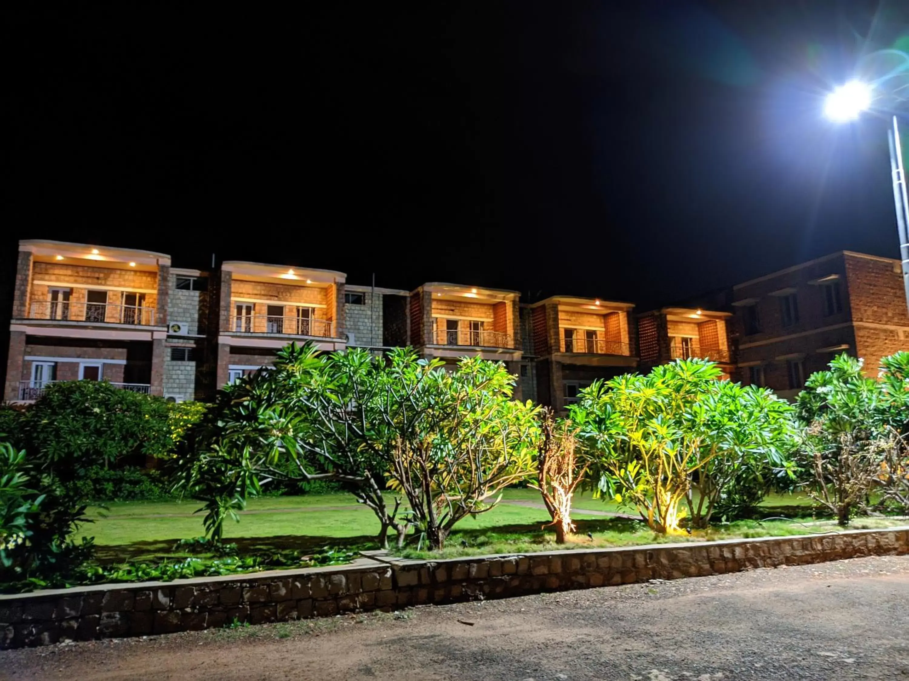 Property building in Kanthi Resorts Badami Property building in Kanthi Resorts Badami