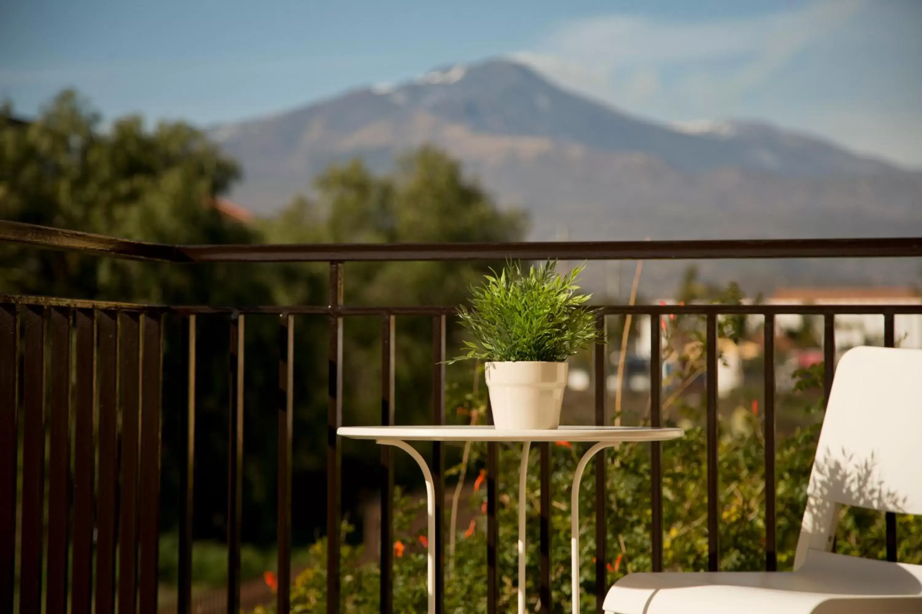 Balcony/Terrace in B&B Etna Europa