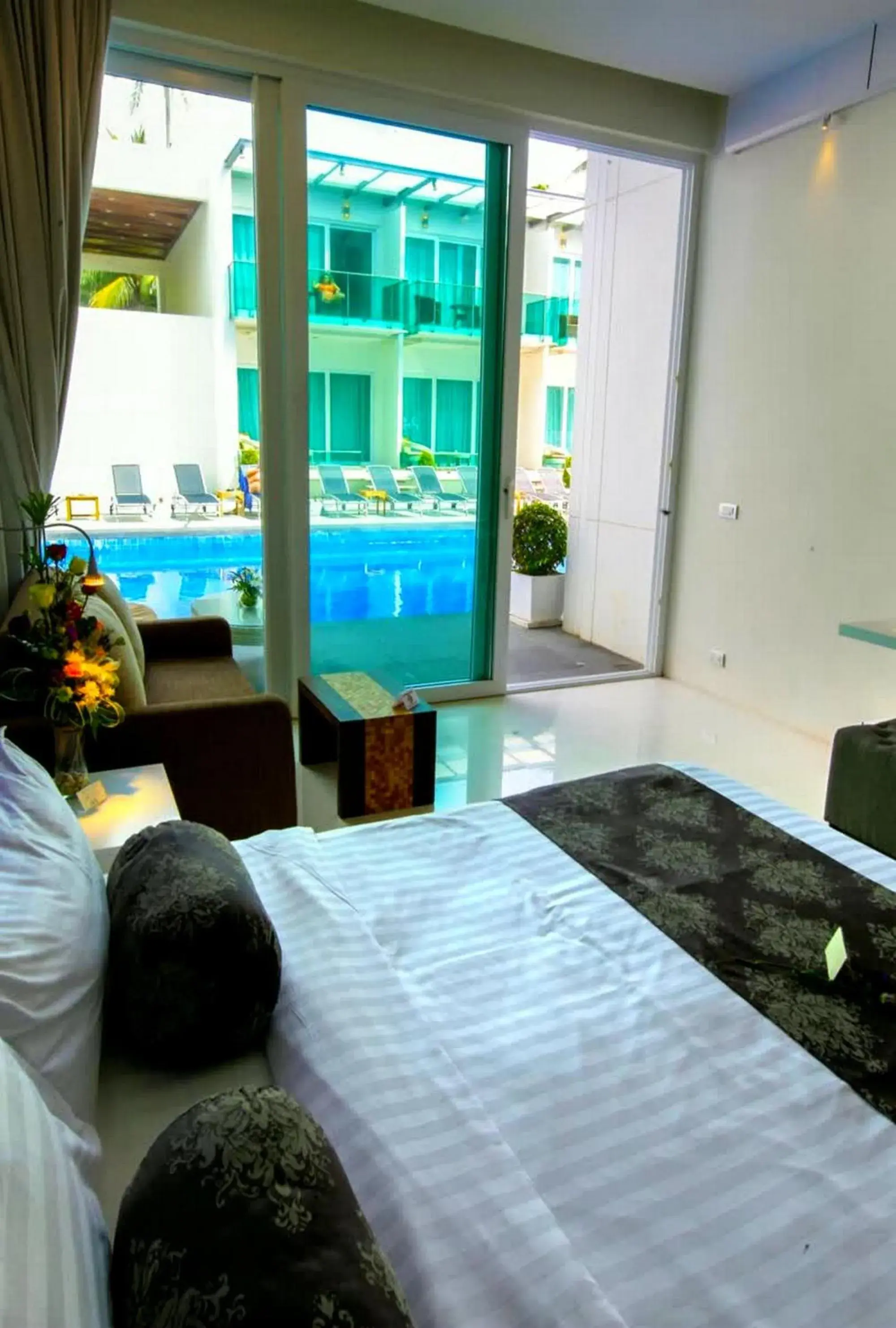 Double Room with Pool Access  in KC Beach Club & Pool Villas