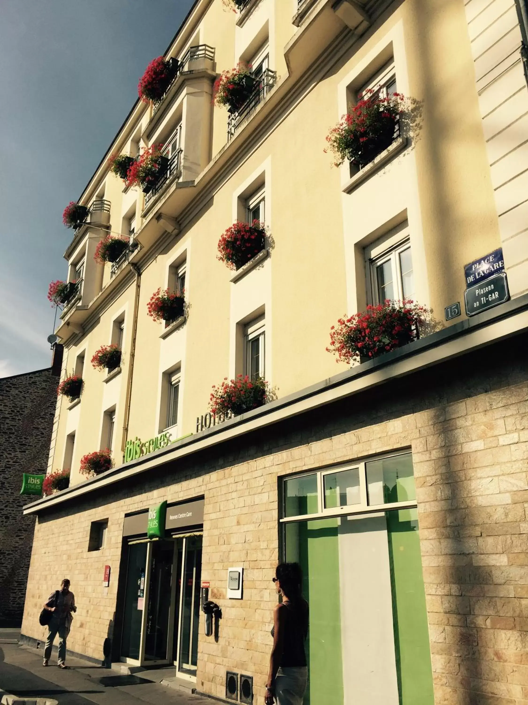 Property building in ibis Styles Rennes Centre Gare Nord