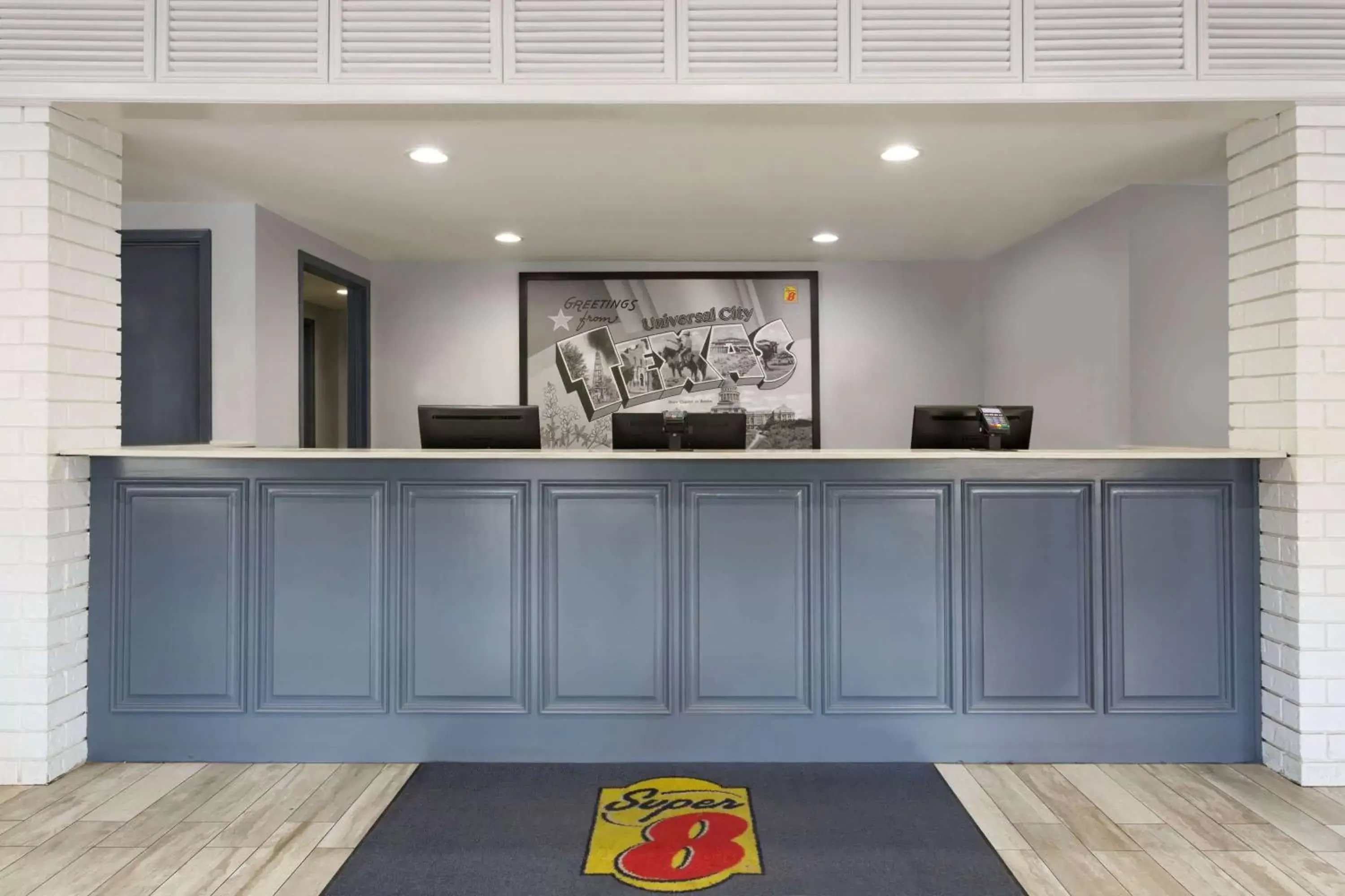 Lobby or reception in Super 8 by Wyndham Universal City Lobby or reception in Super 8 by Wyndham Universal City