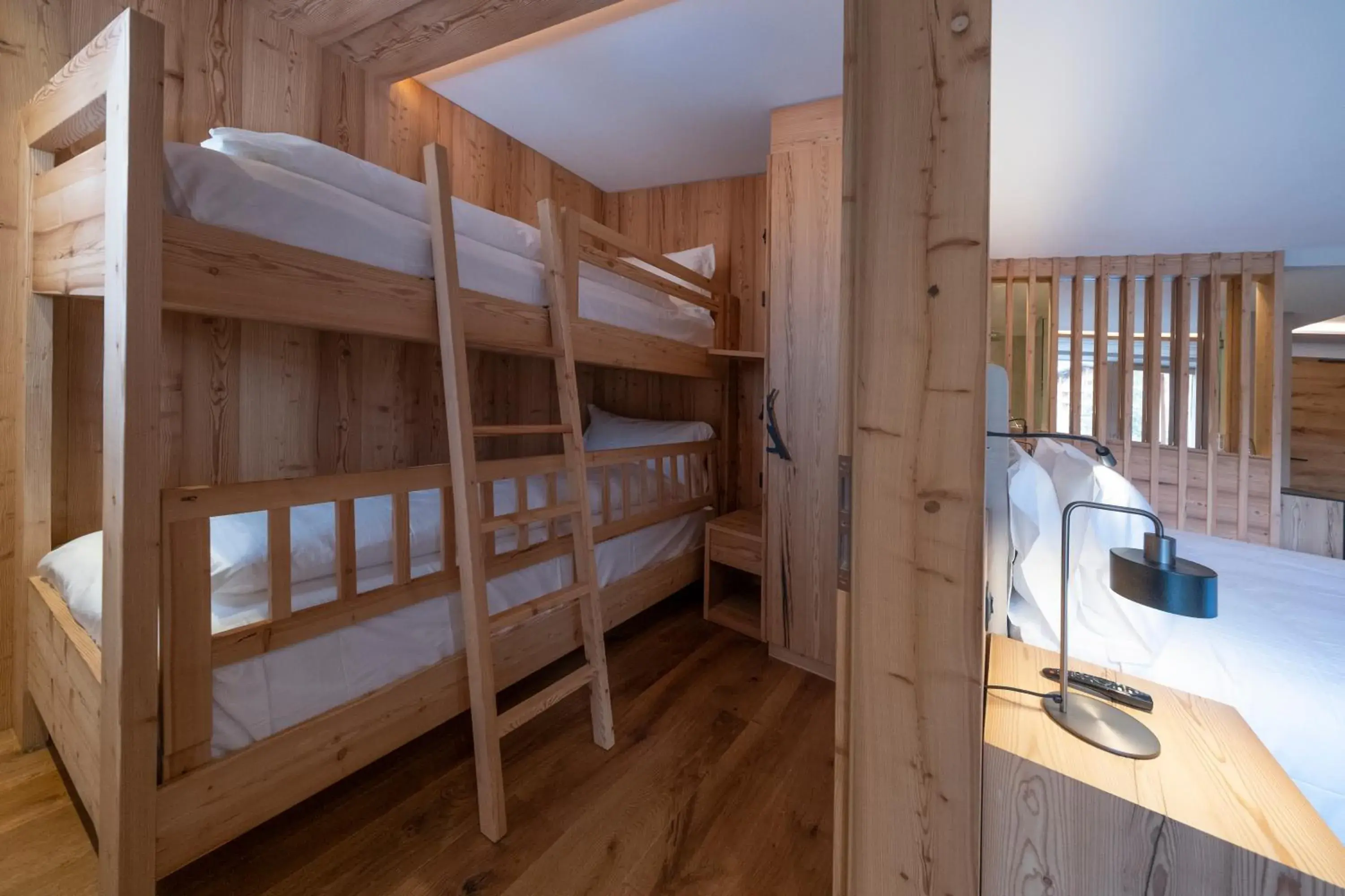 Bedroom in Ciampedie Luxury Alpine Spa Hotel