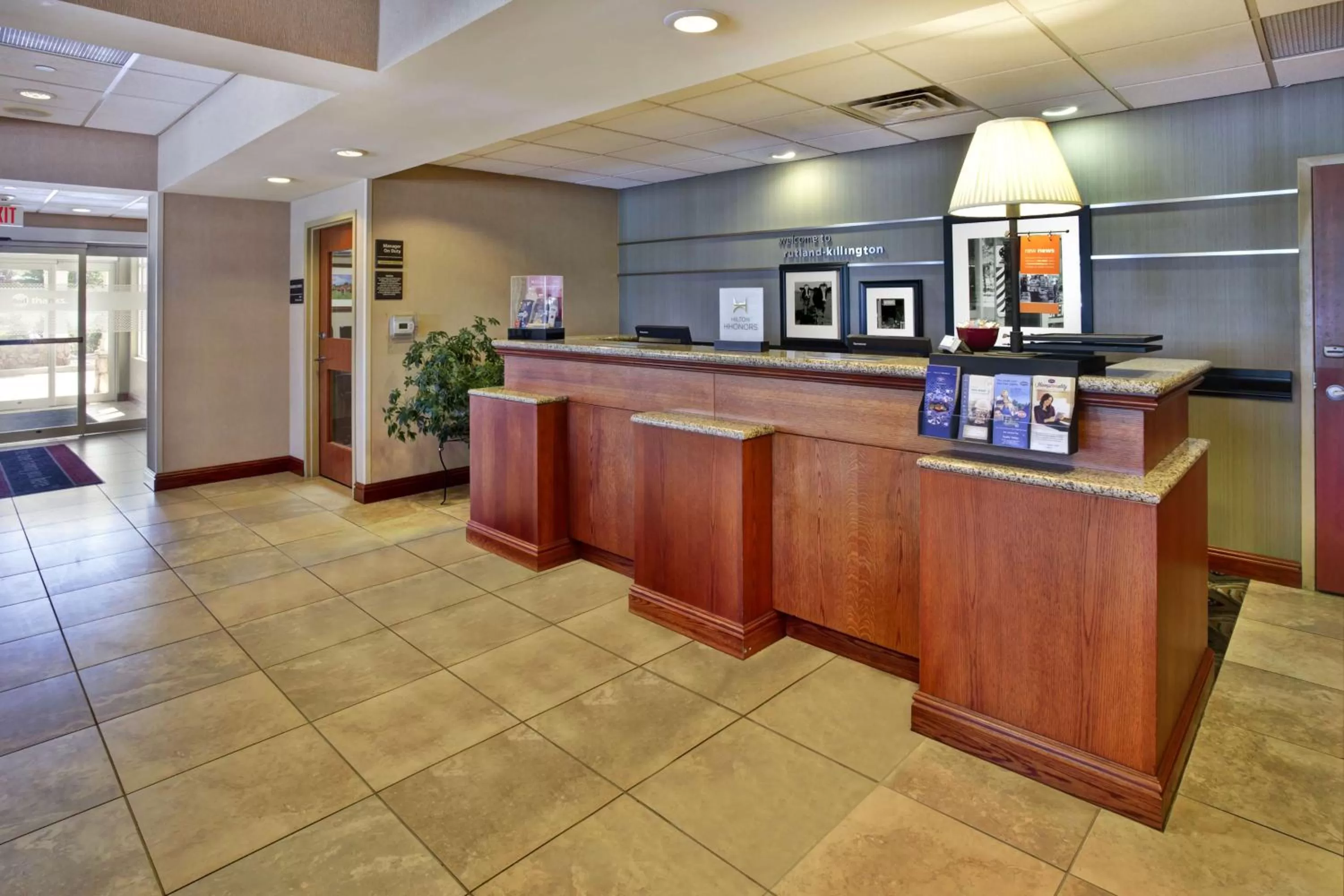 Lobby or reception in Hampton Inn Rutland/Killington