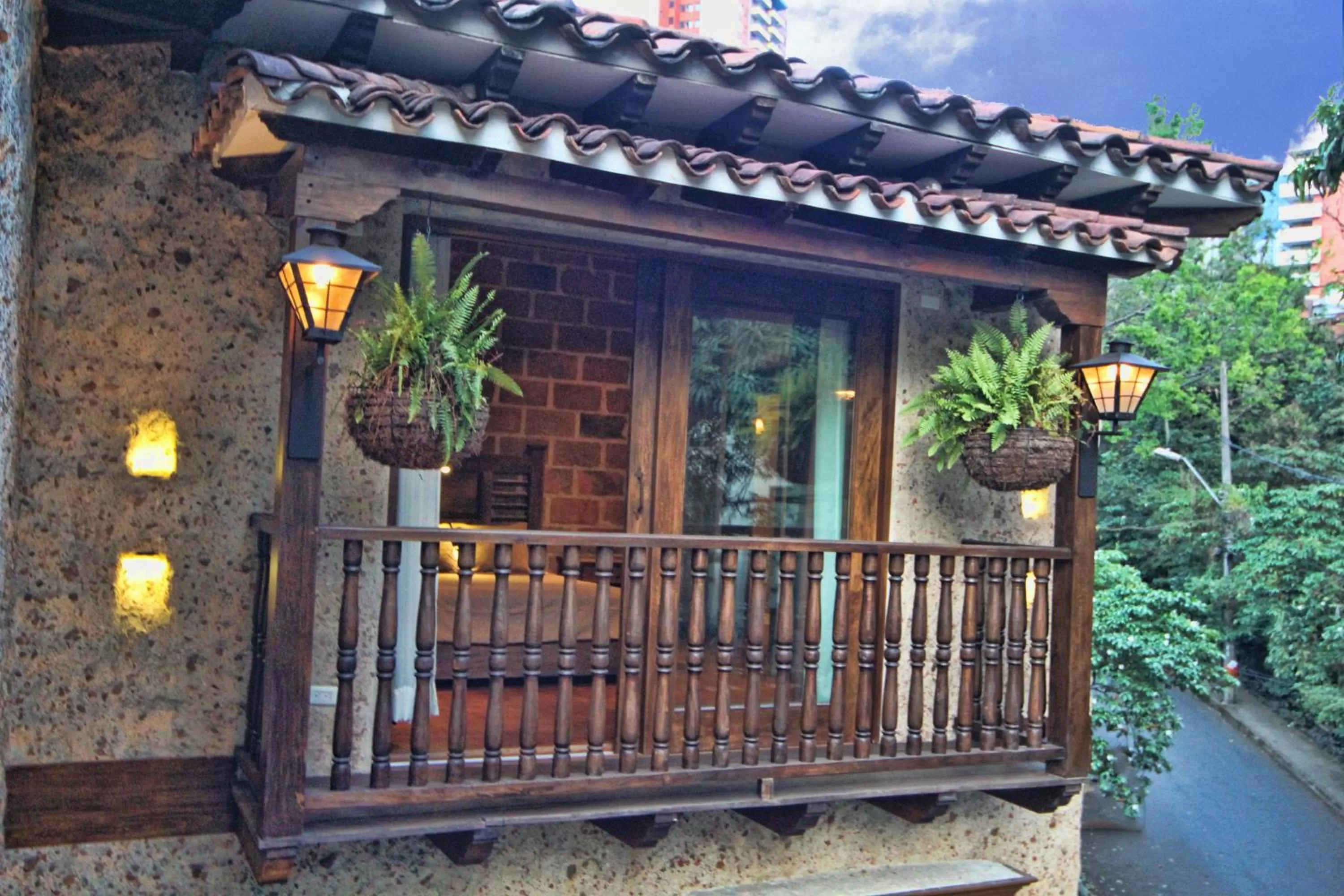 Balcony/Terrace in Casa Del Reloj