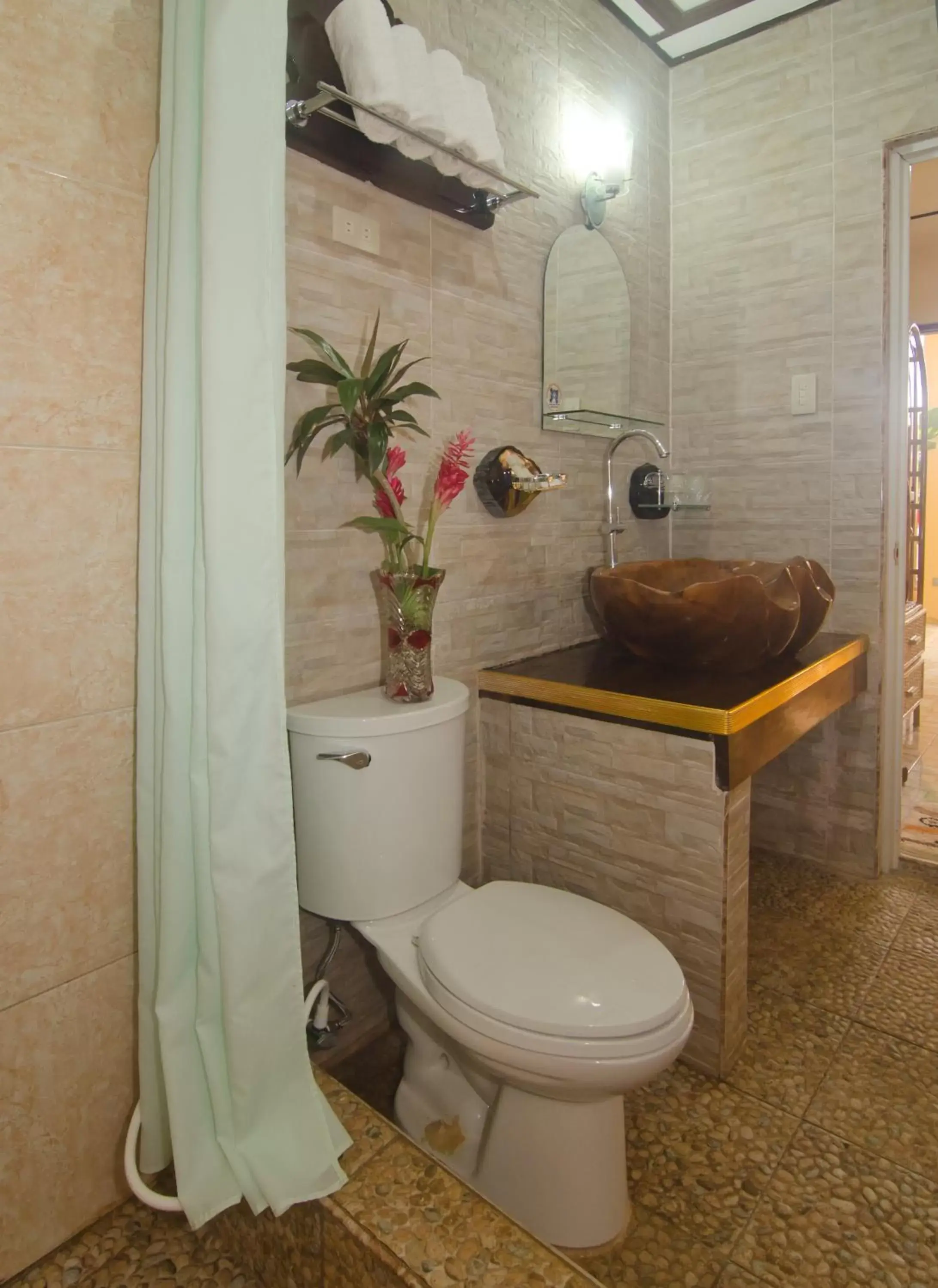 Toilet, Bathroom in Deep Forest Garden Hotel