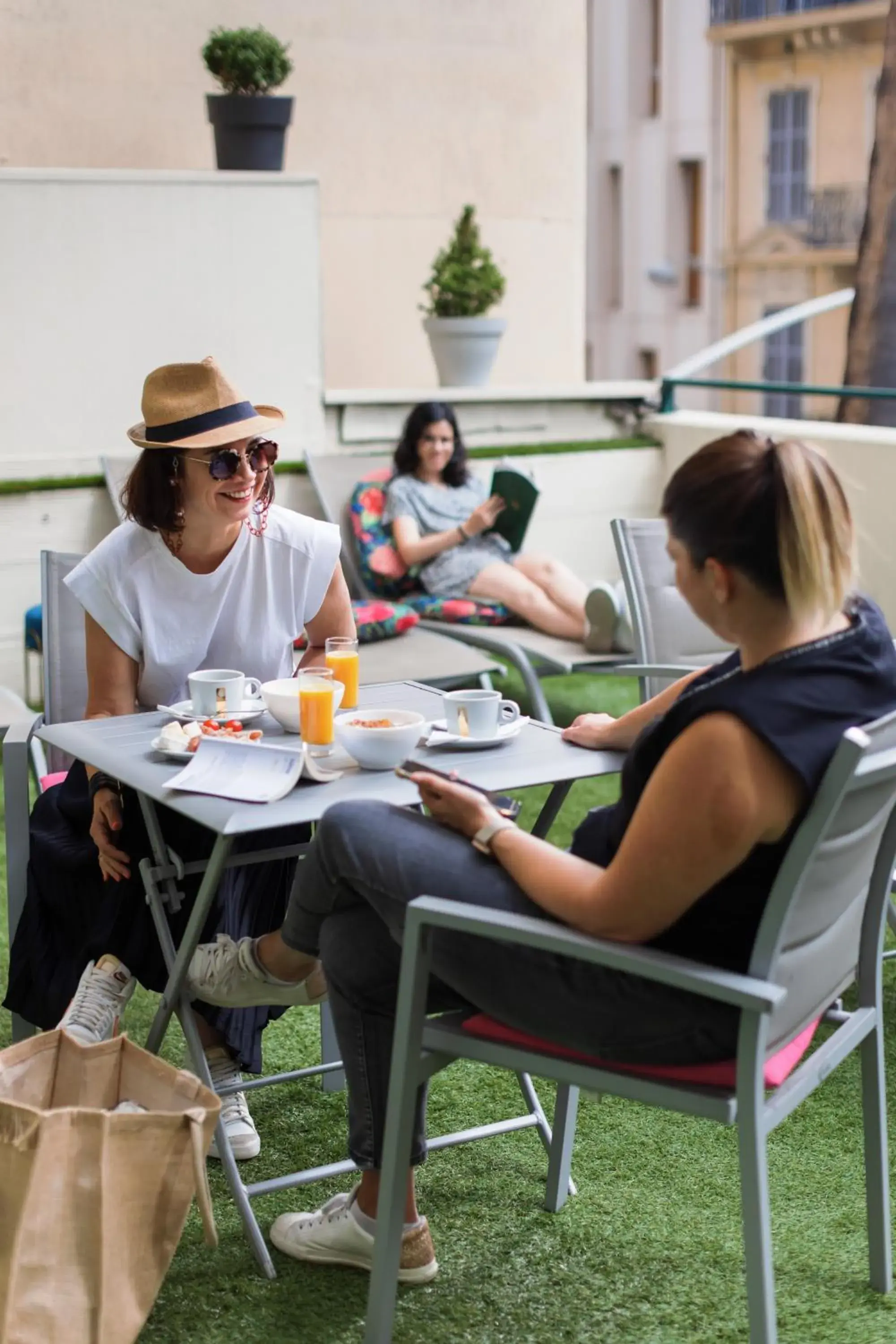 Patio in Locarno