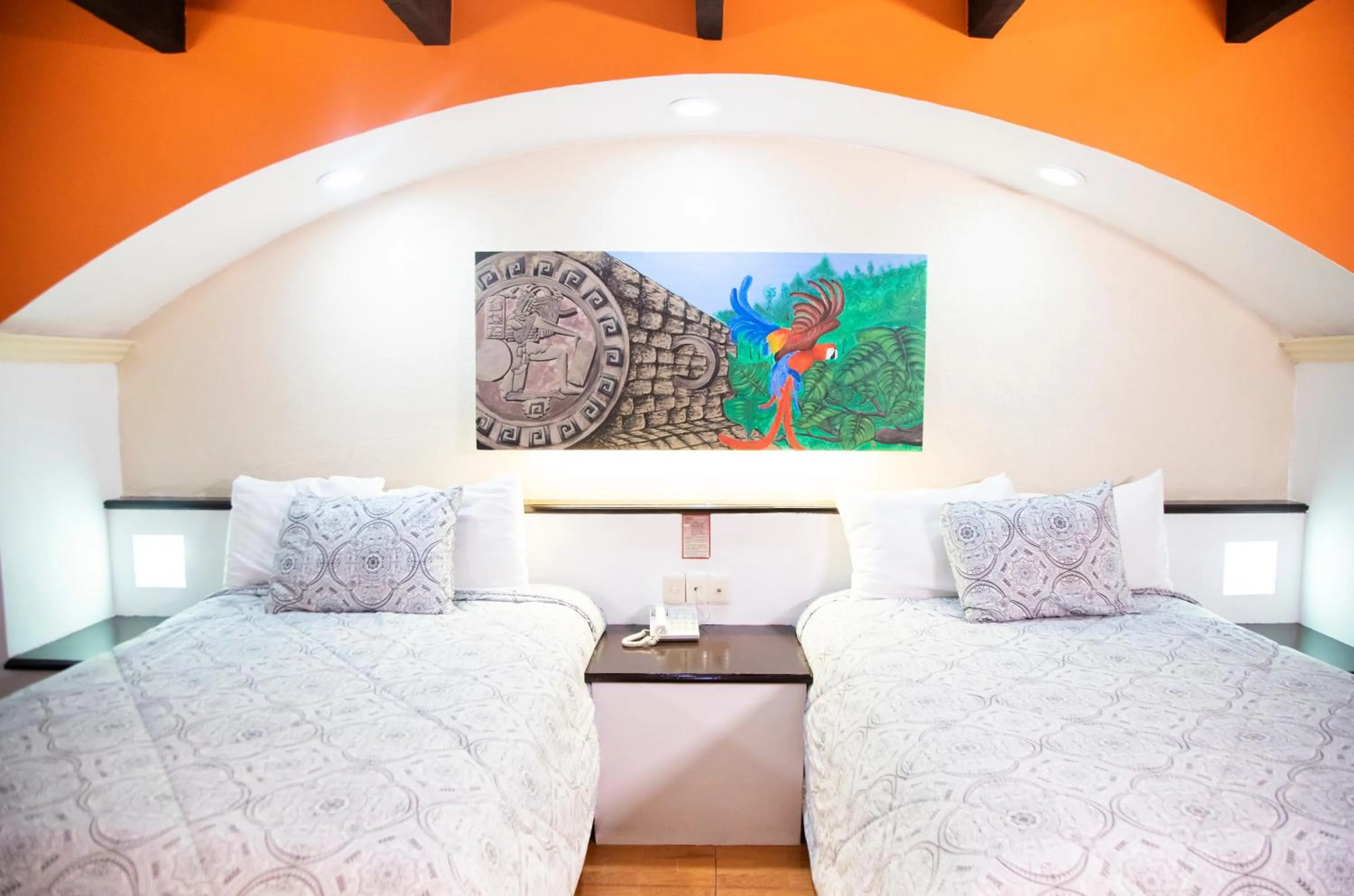 Bed in Hotel Catedral