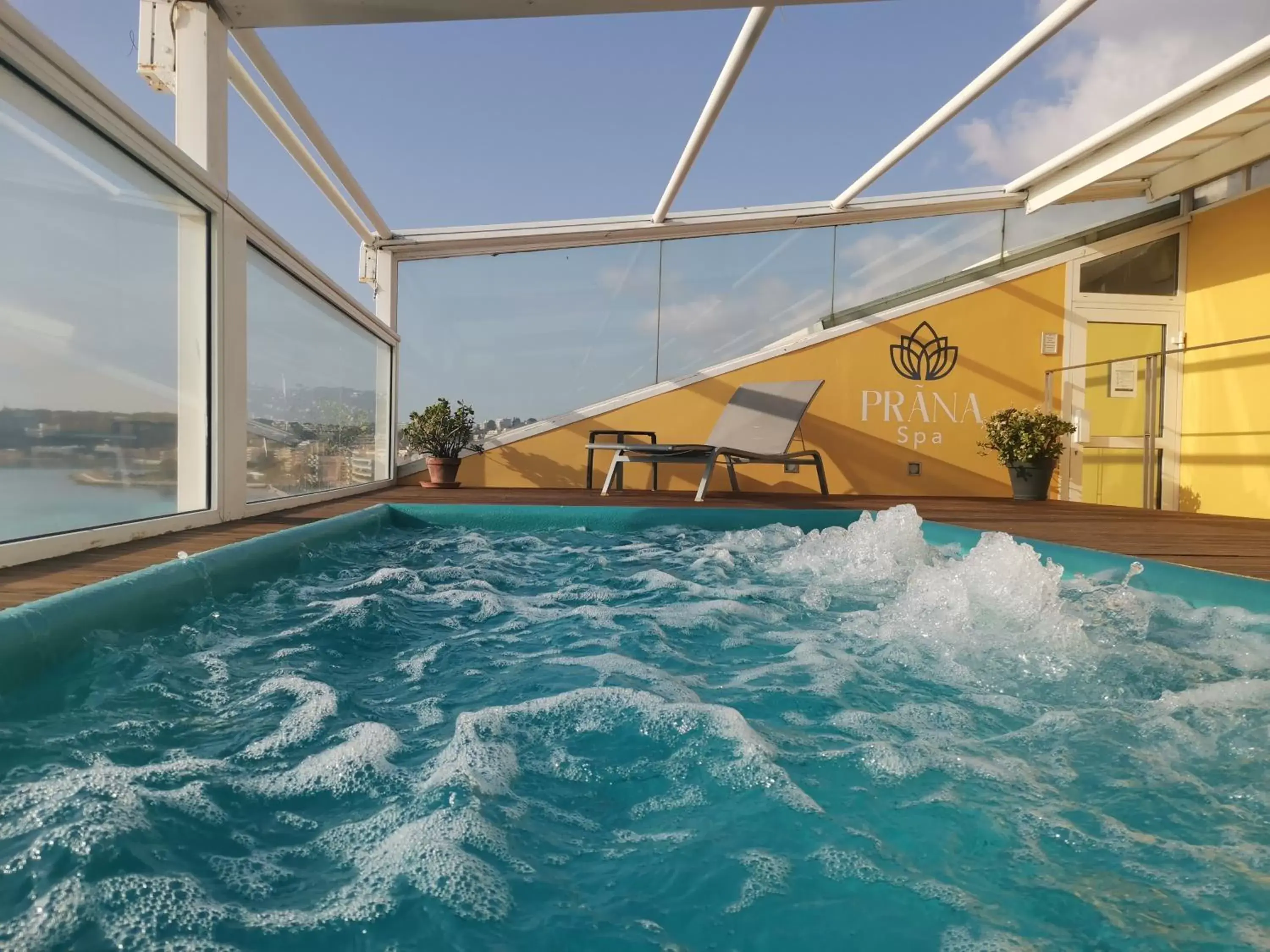Swimming Pool in Hôtel Riva Art & Spa