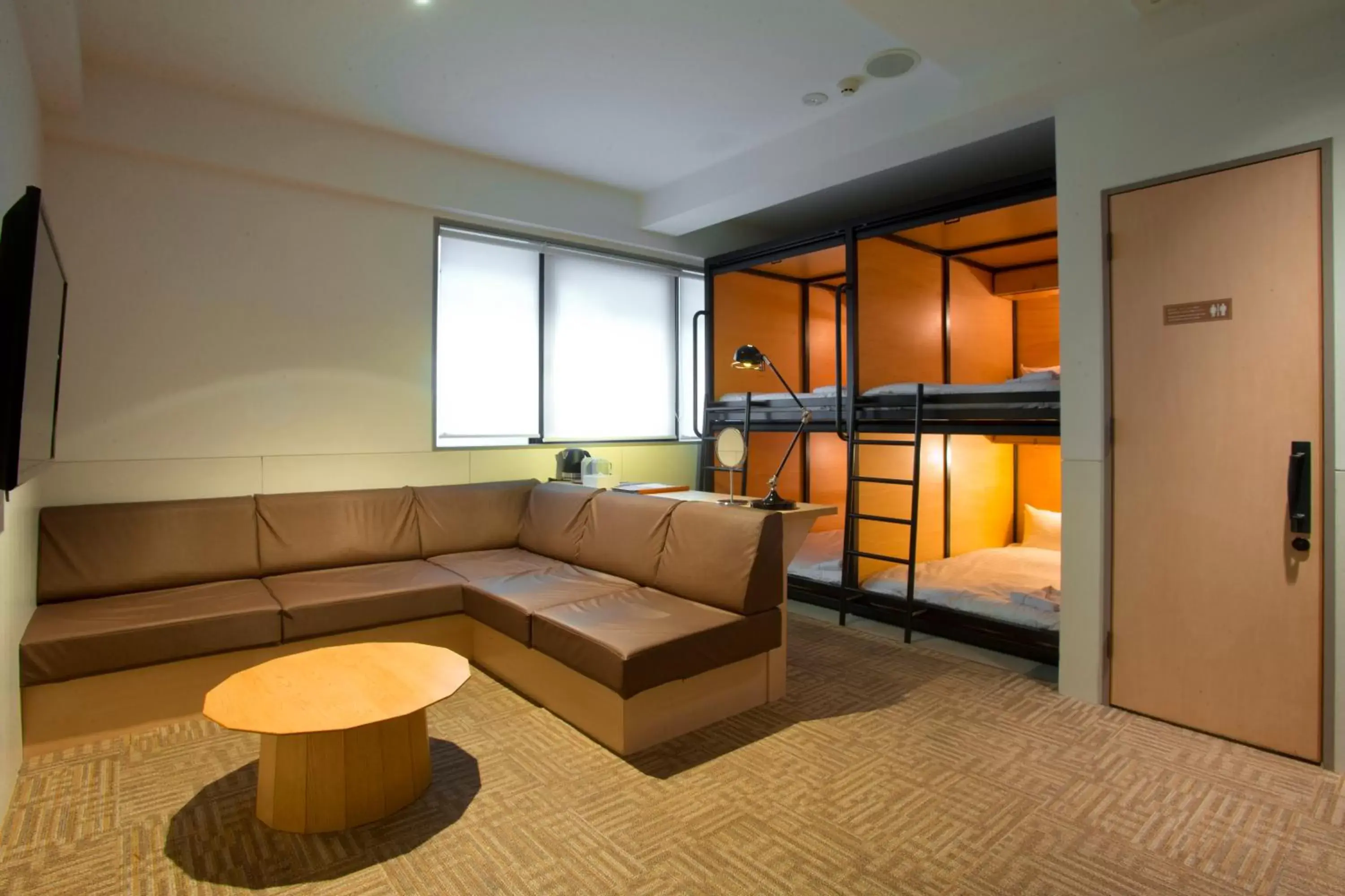 bunk bed, Bed in Kamon Hotel Namba bunk bed, Bed in Kamon Hotel Namba