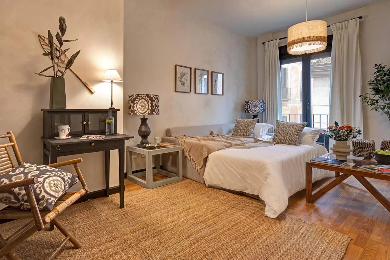 Bed in Hospedium Hotel La Farm