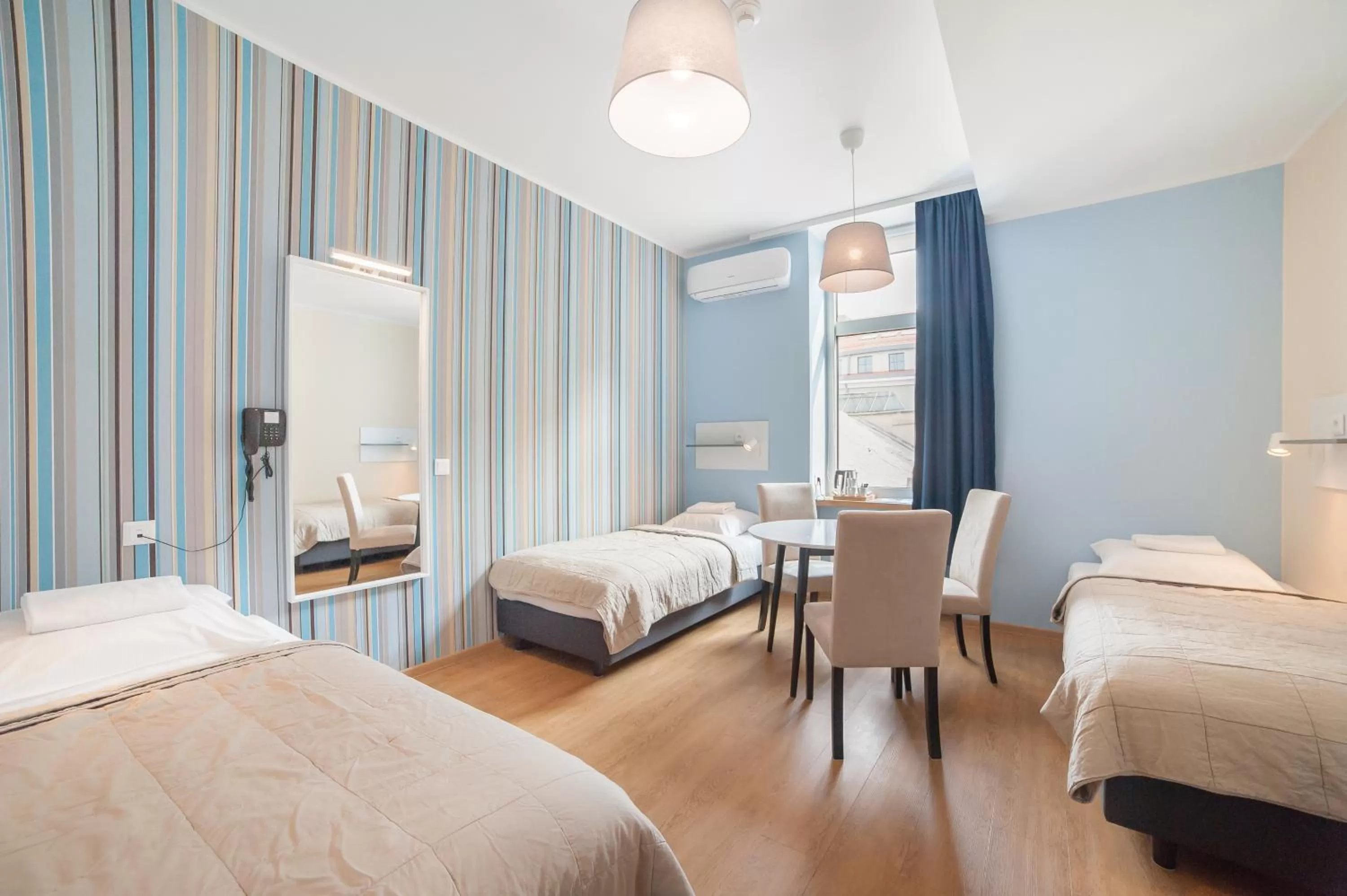 Bed in Hotel Traffic Wrocław Stare Miasto