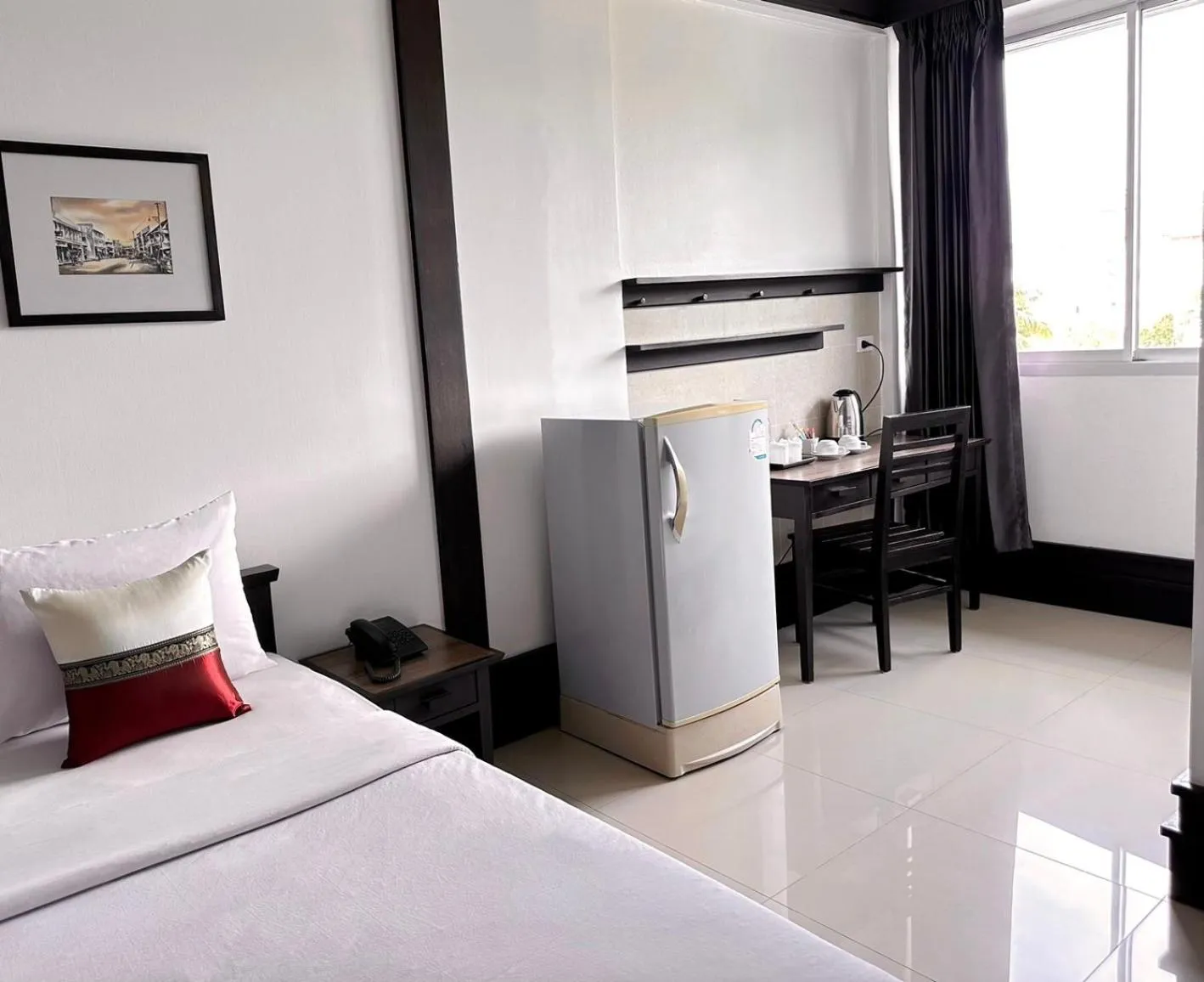 Living room, Bed in Sakulchai Place