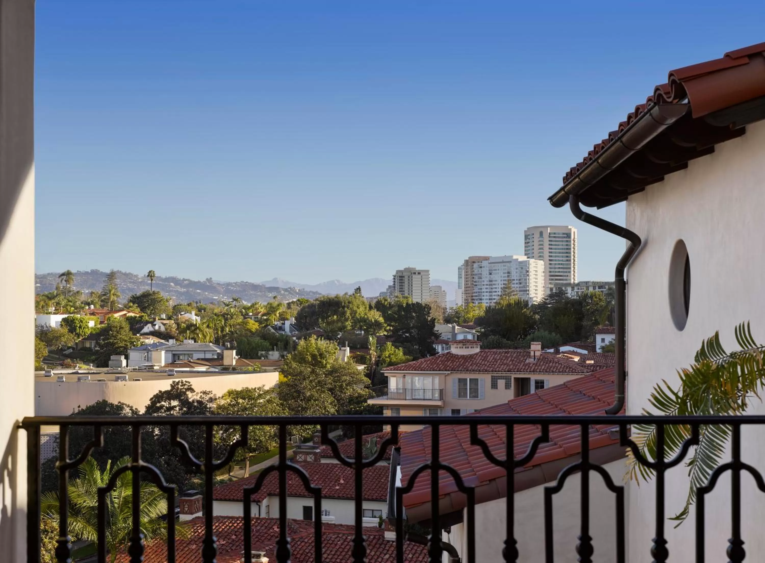 City view in Plaza la Reina