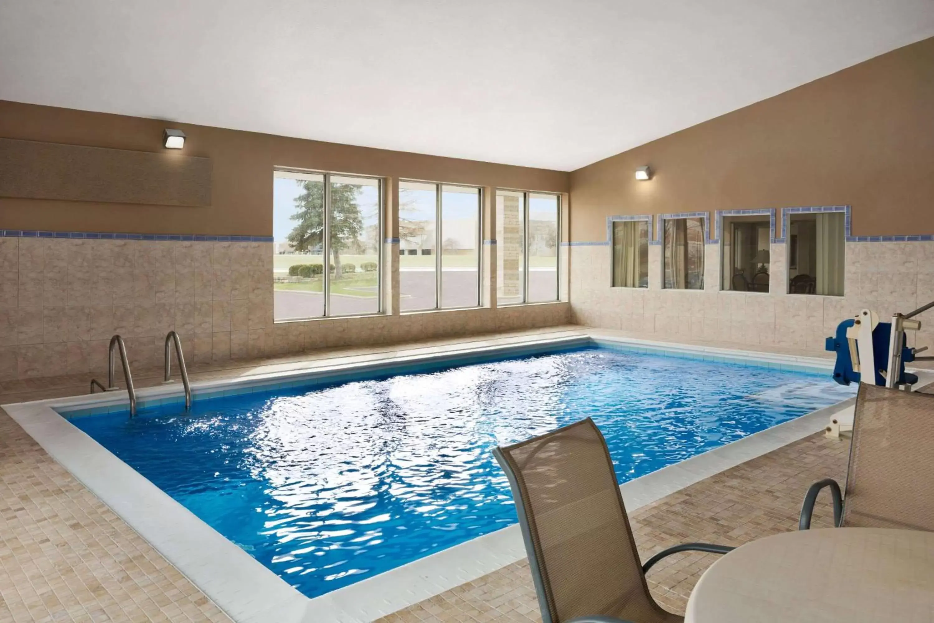 On site, Swimming Pool in Super 8 by Wyndham Joliet I-55 N/Chicago