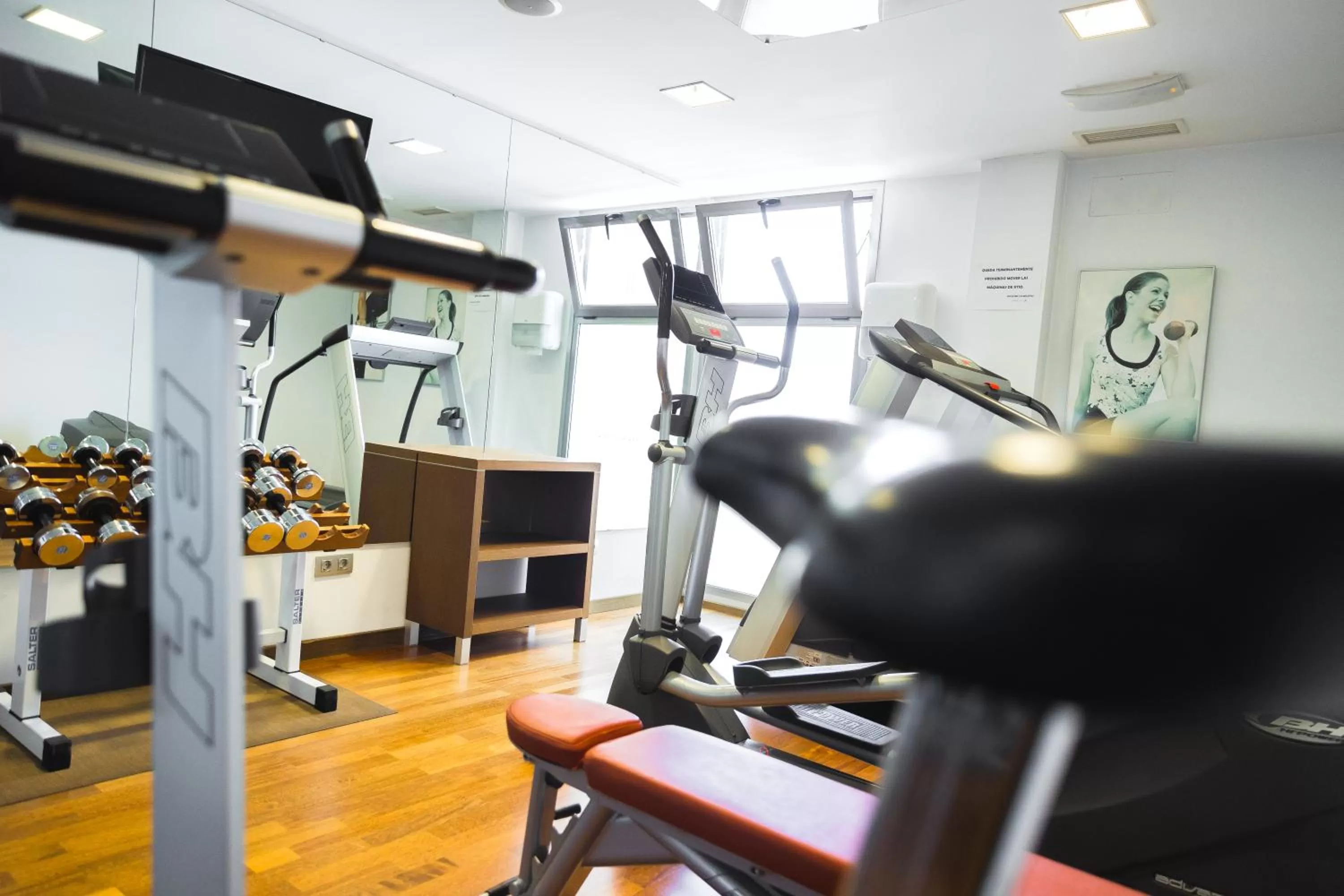 Fitness centre/facilities in Hotel Veracruz Plaza & Spa
