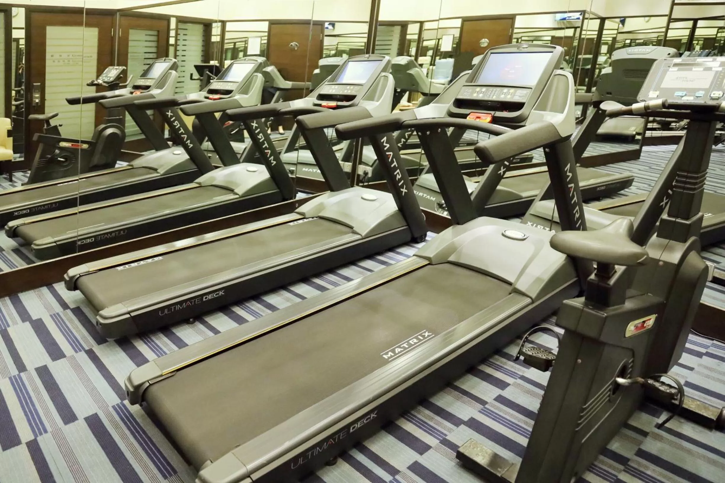 Fitness centre/facilities in South Pacific Hotel