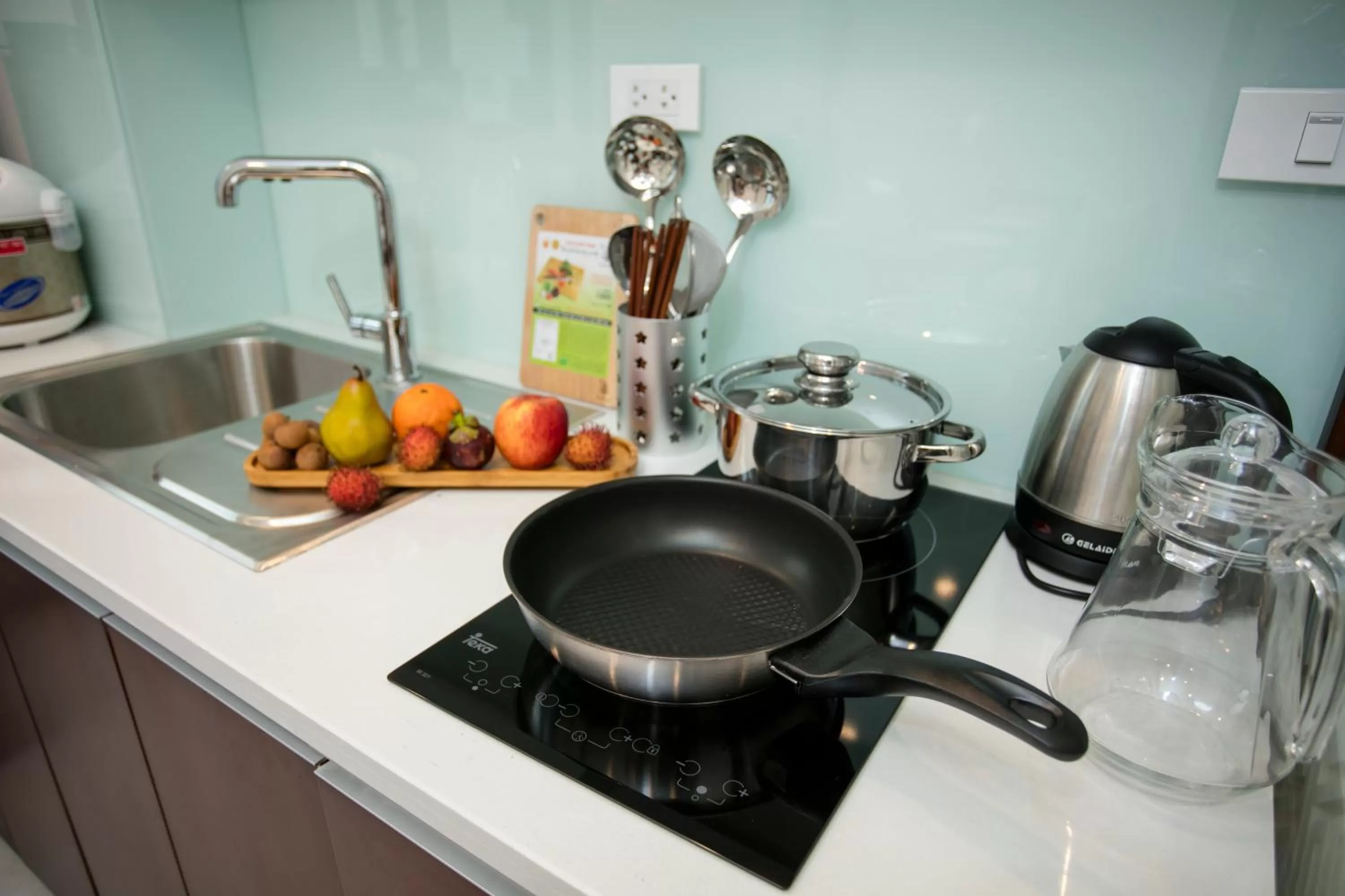Kitchen or kitchenette in Au Coeur d'Hanoi Apartment