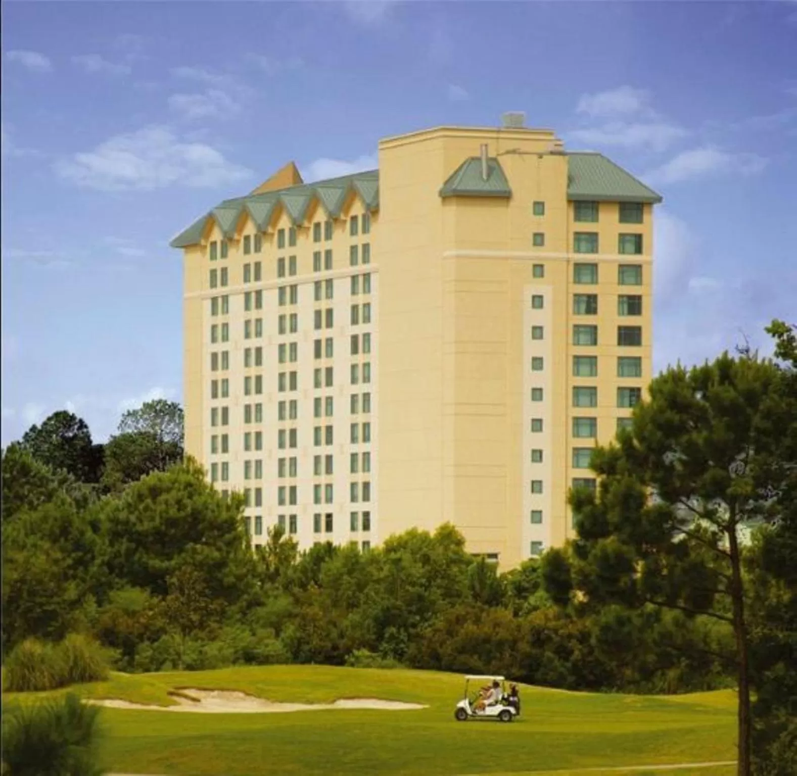 Golfcourse in Hollywood Casino Gulf Coast