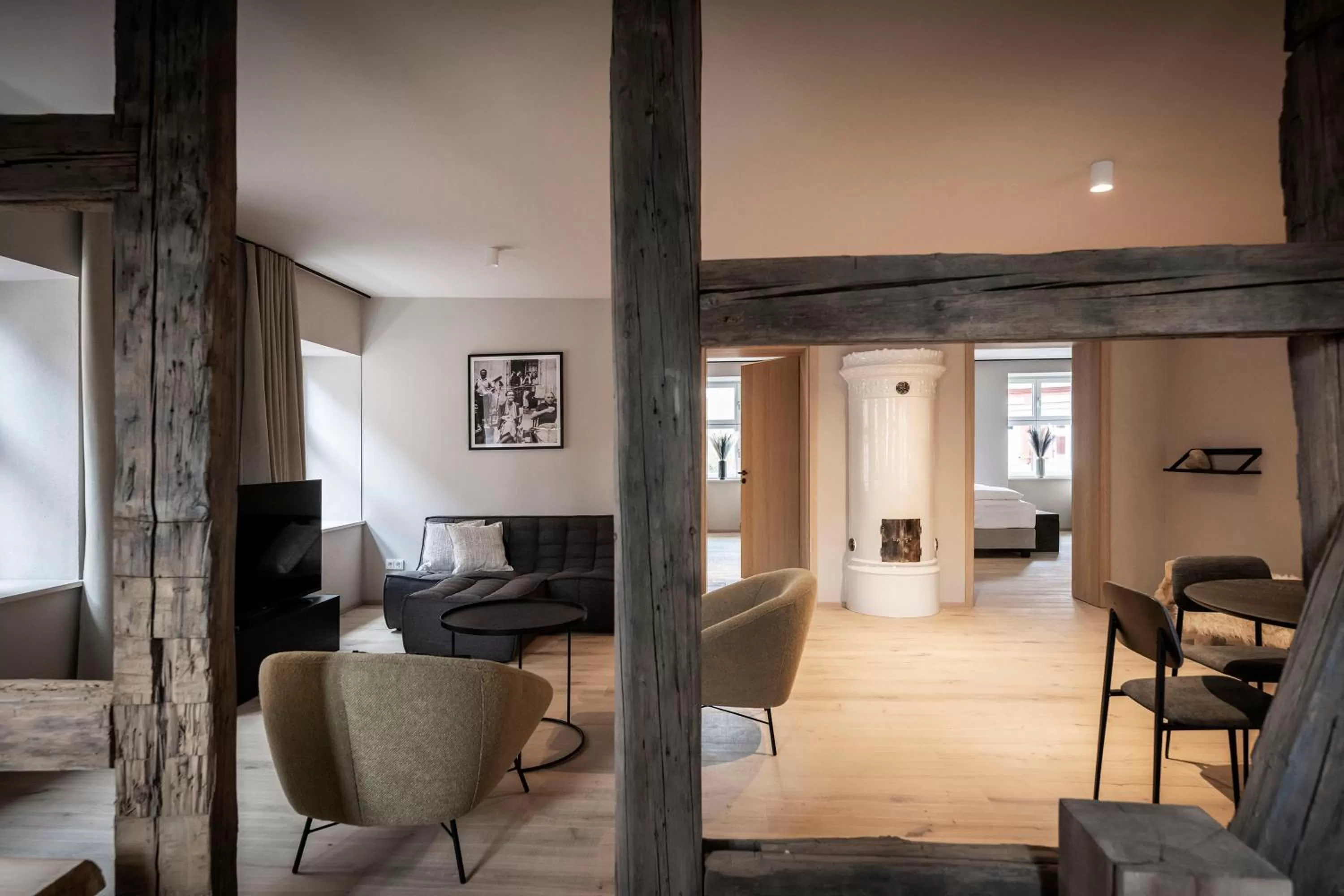 Living room in HOTEL & SPA Goldene Rose