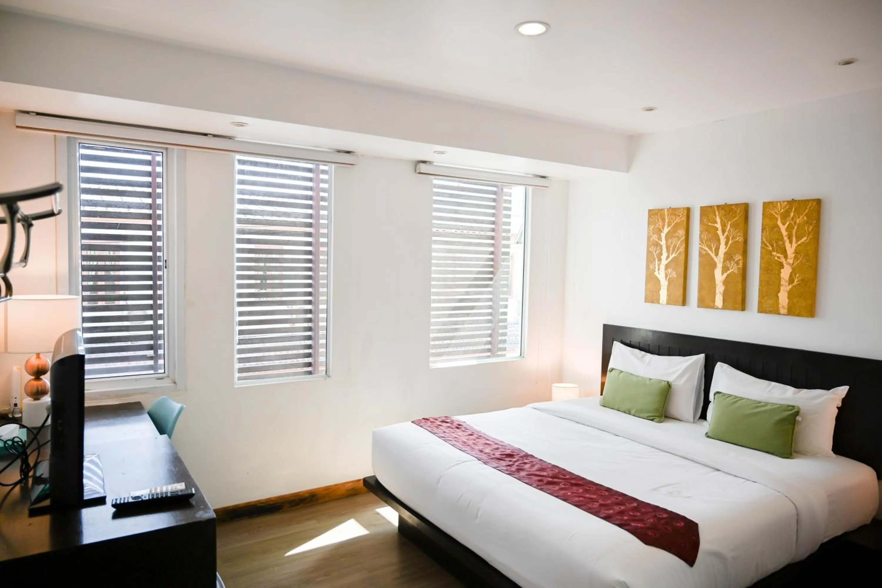 Bedroom, Bed in Queen Boutique Hotel Chaweng