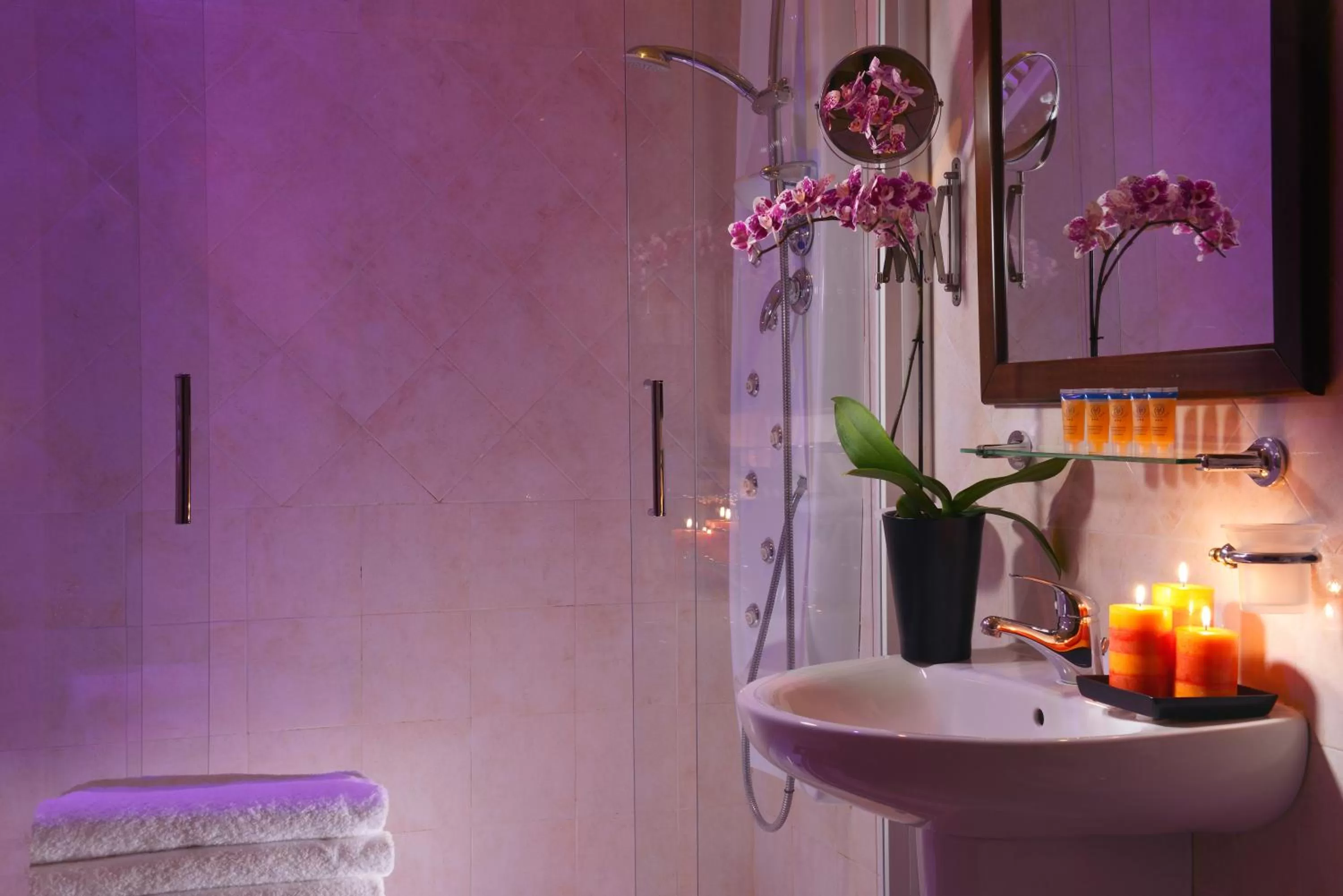 Bathroom in Hotel Tuscolana