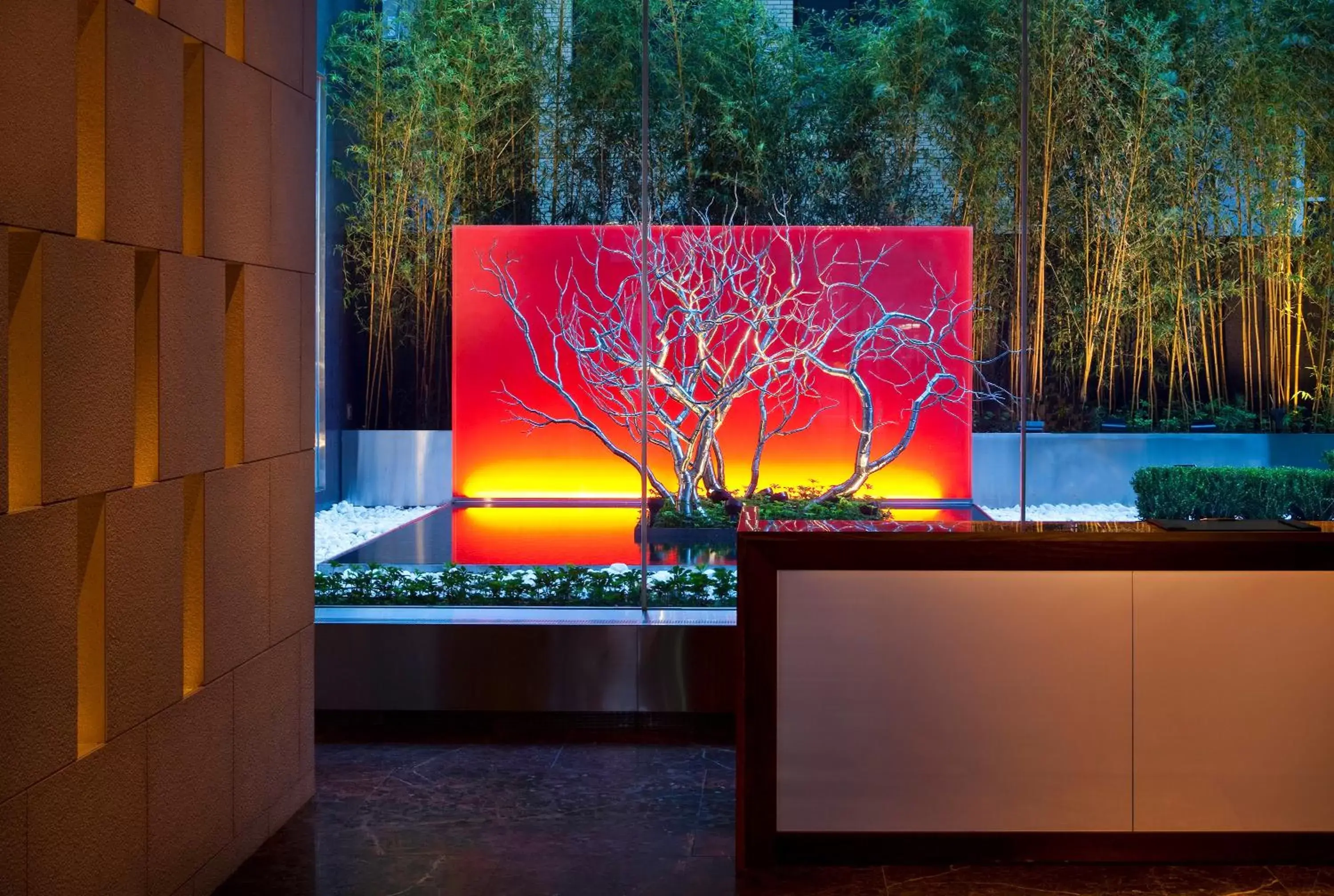 Lobby or reception in InterContinental New York Times Square by IHG Lobby or reception in InterContinental New York Times Square by IHG
