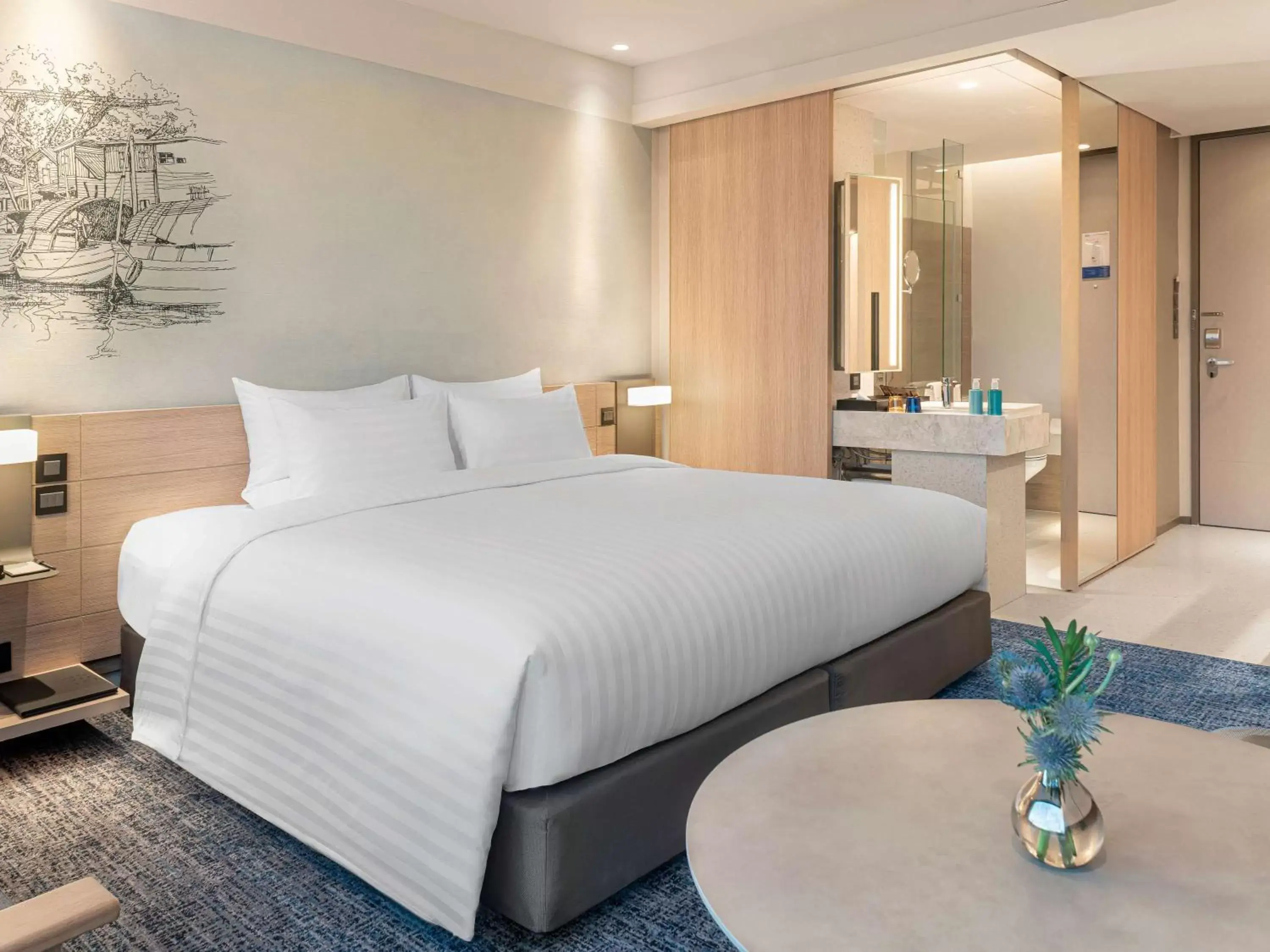 Bedroom, Bed in Novotel Bangkok Future Park Rangsit