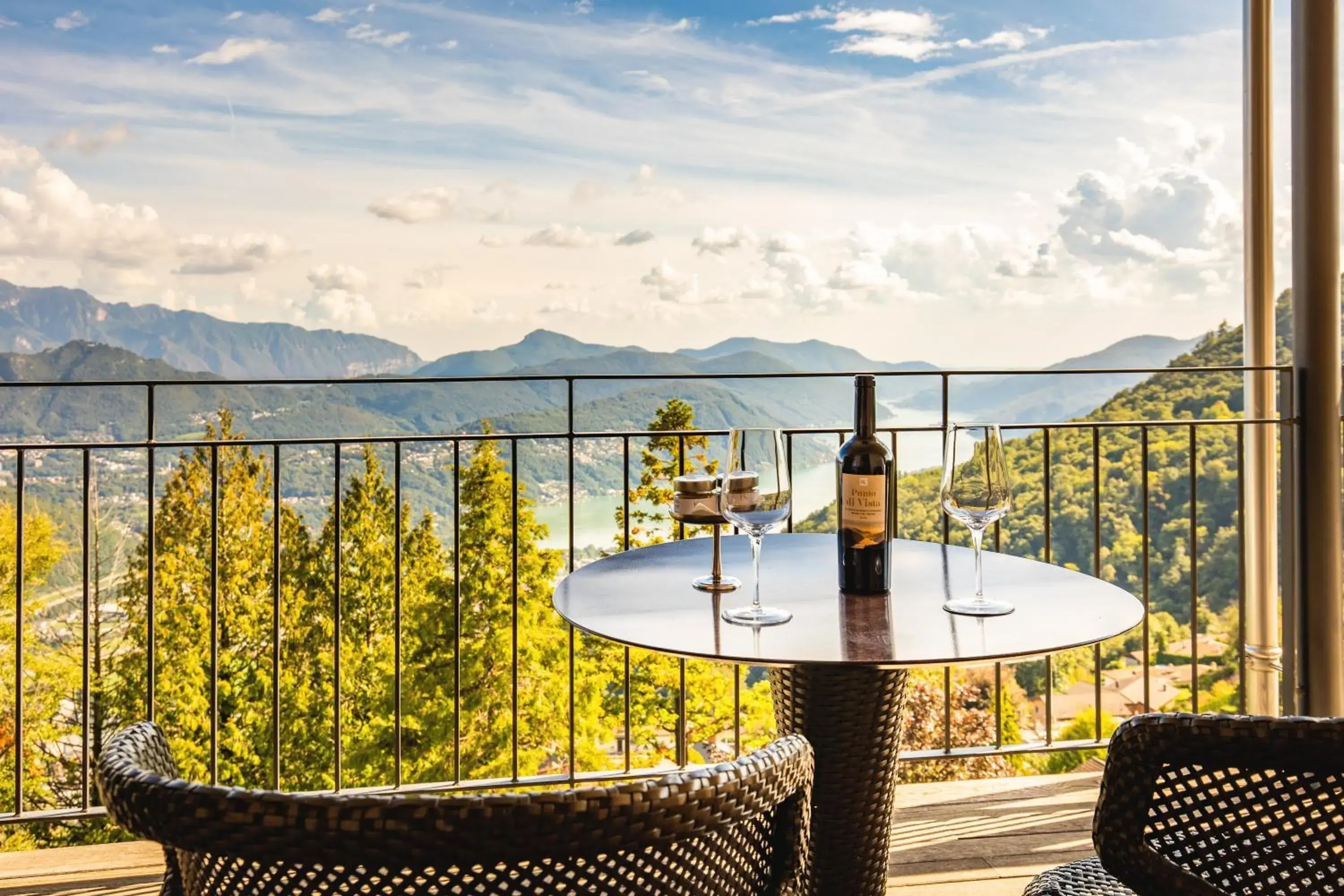 Lake view in Kurhaus Cademario Hotel & DOT Spa - Ticino Hotels Group