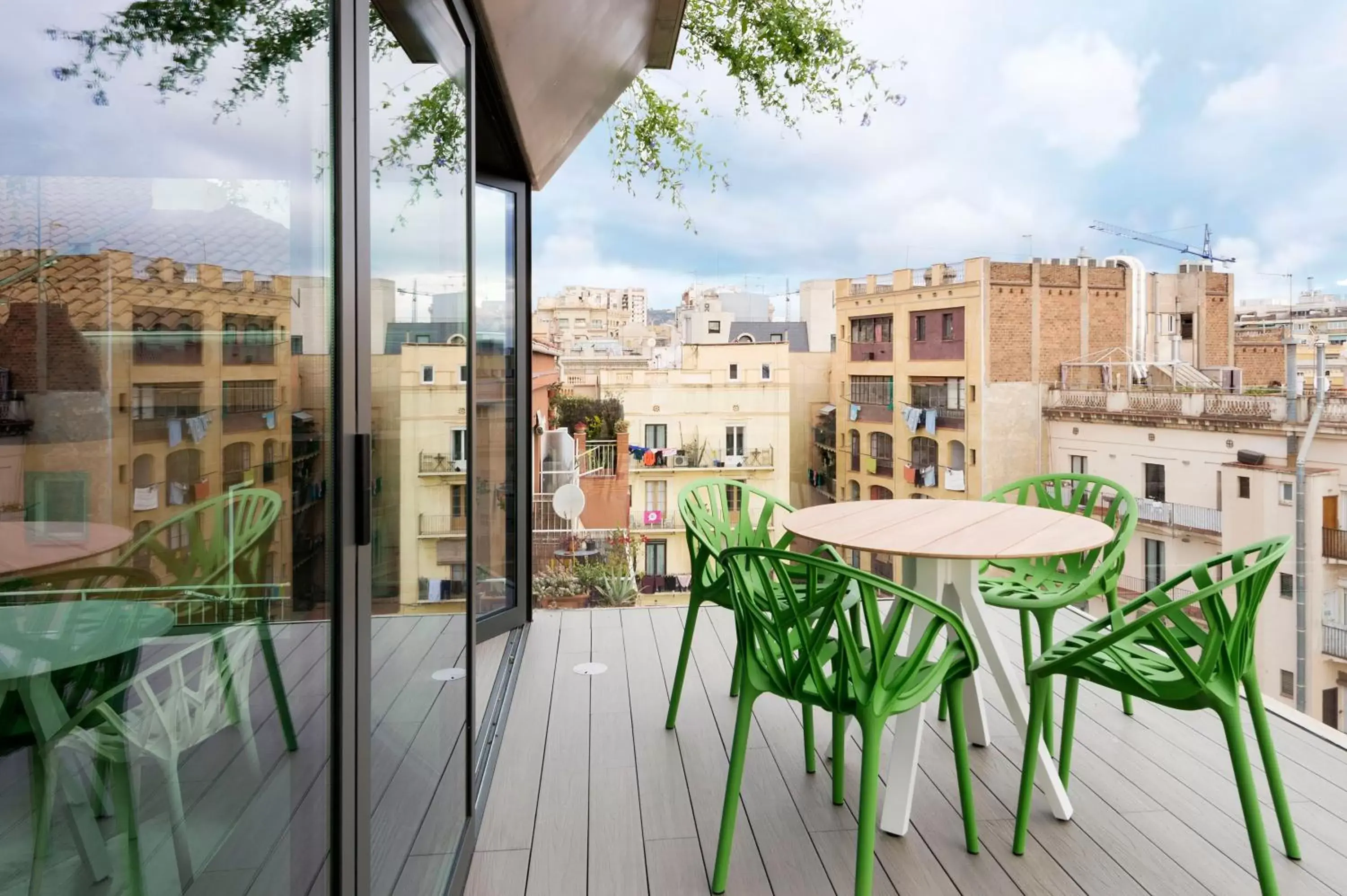 Property building, Balcony/Terrace in Hotel Rec Barcelona - Adults Only
