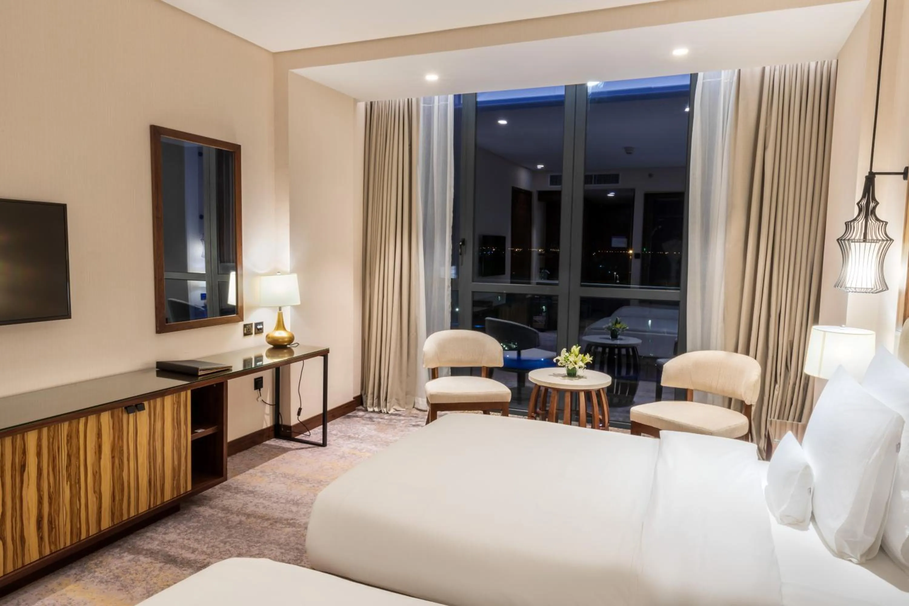 Bedroom, Bed in Millennium Resort Salalah