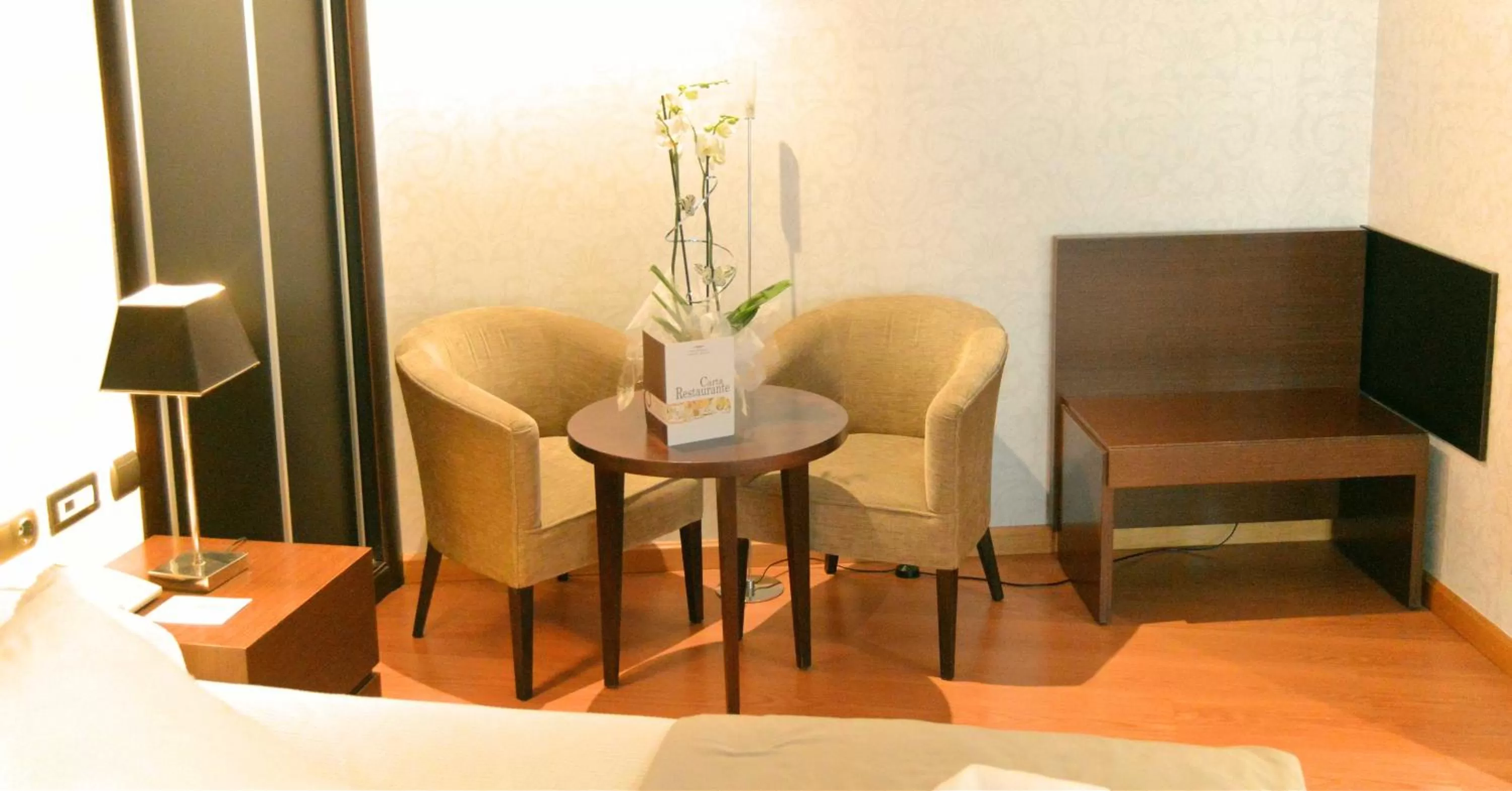 Seating area in FC Infantas de León