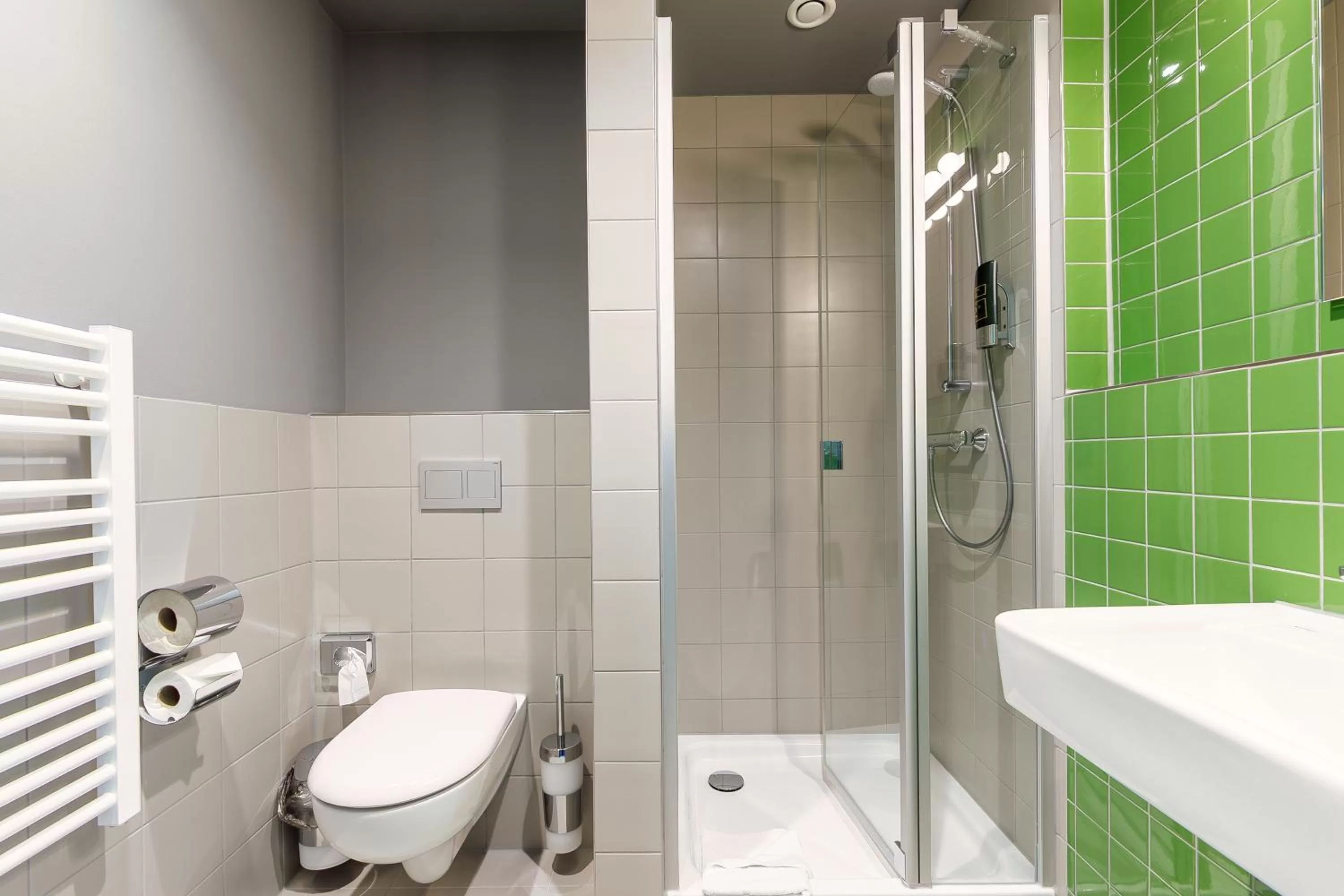 Bathroom in MEININGER Hotel Dresden Zentrum