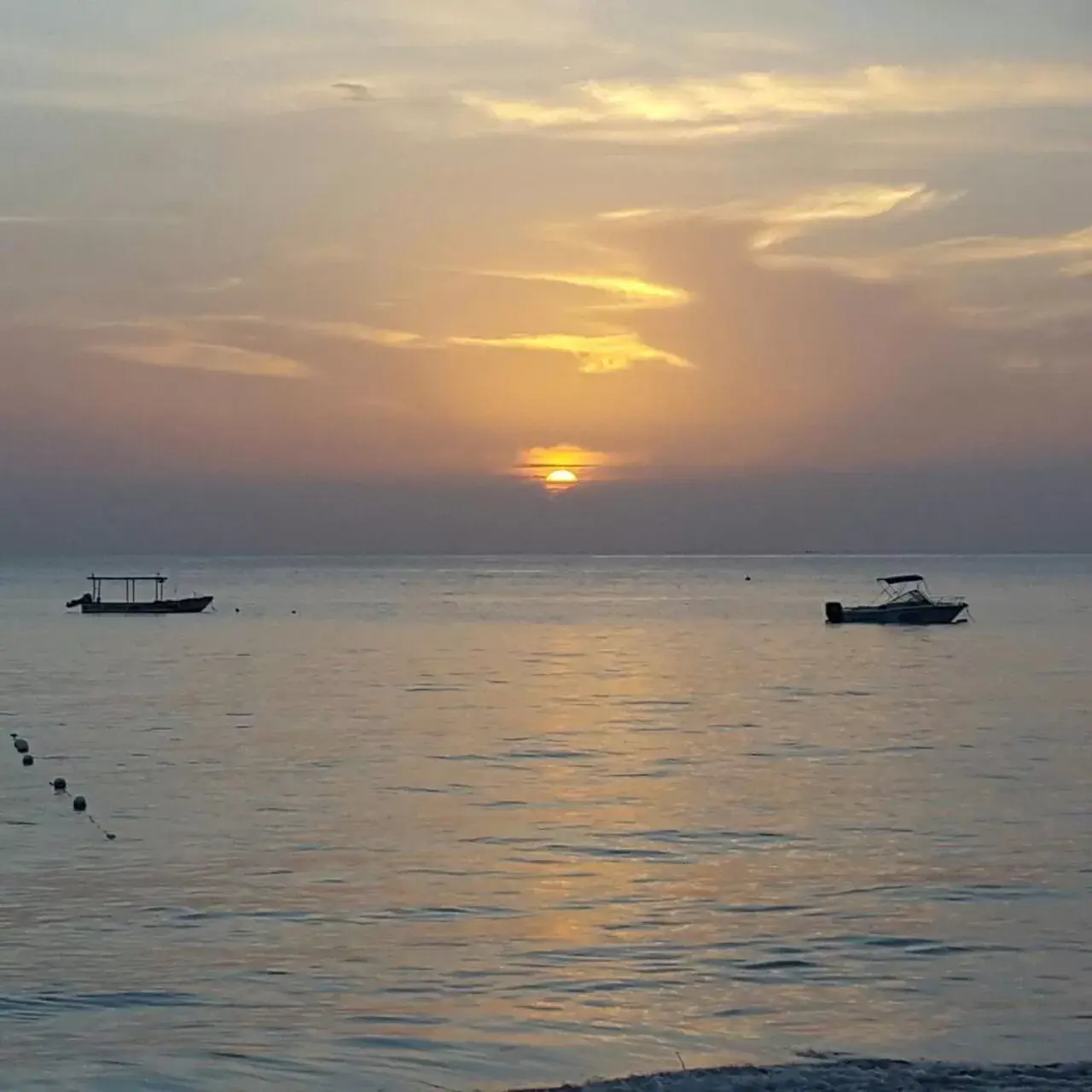 Sunset, Sunrise/Sunset in Secret Cabins at Firefly Beach Cottage