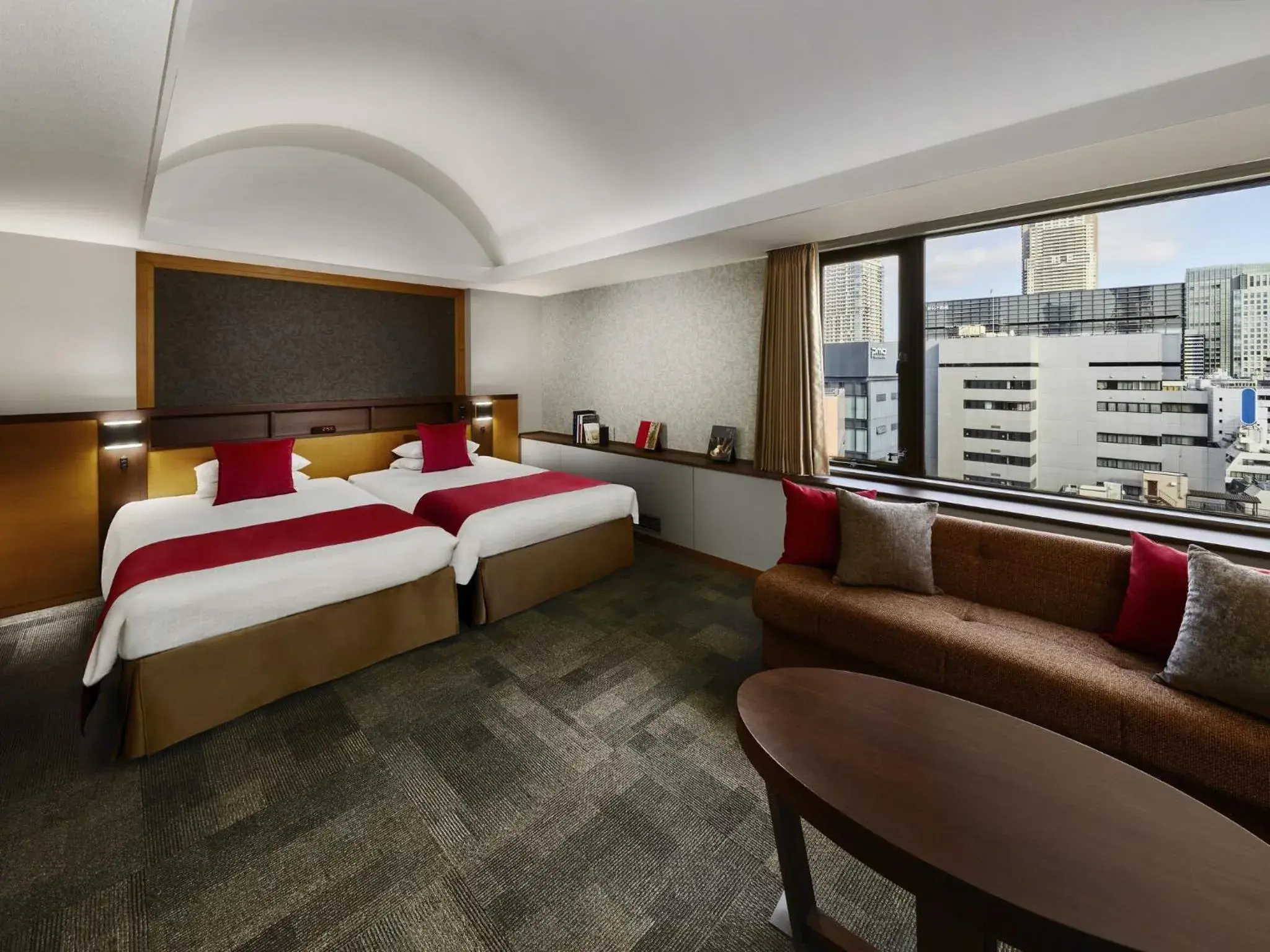 Bed in Shiba Park Hotel