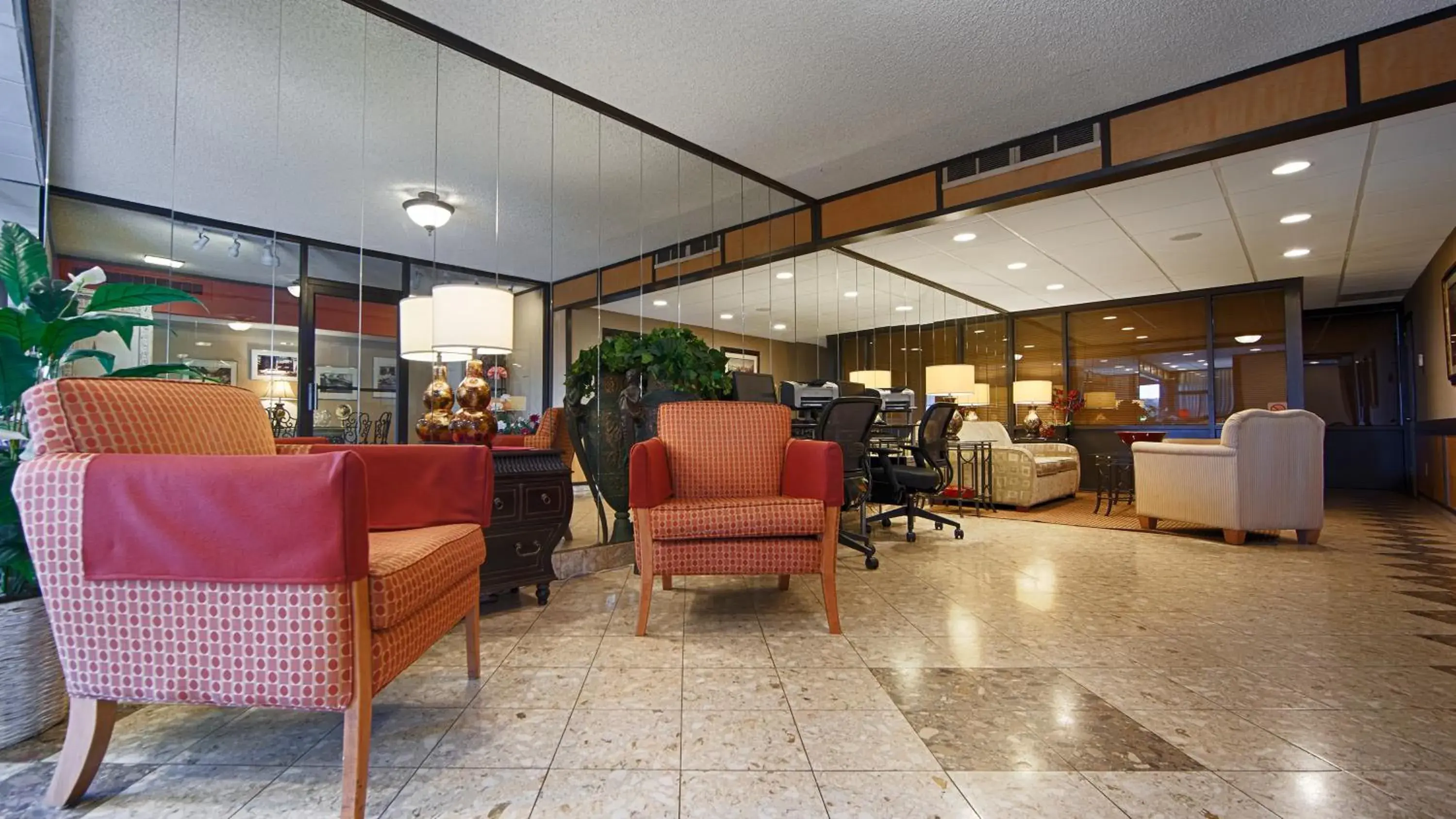 Lobby or reception in West Gate Inn Nyack Lobby or reception in West Gate Inn Nyack