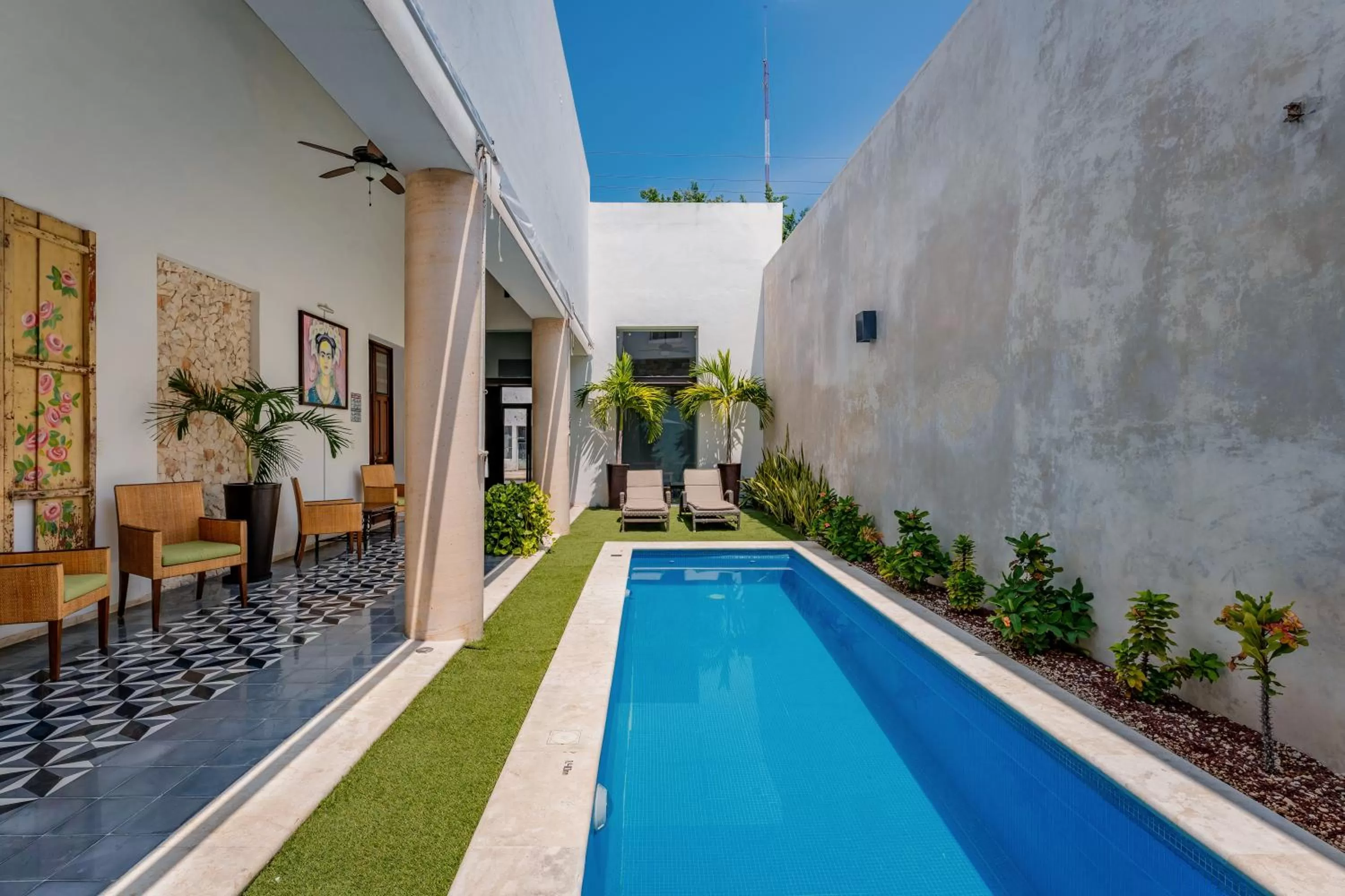 Swimming pool in Casona Las Tres Marías - Hotel Only adults