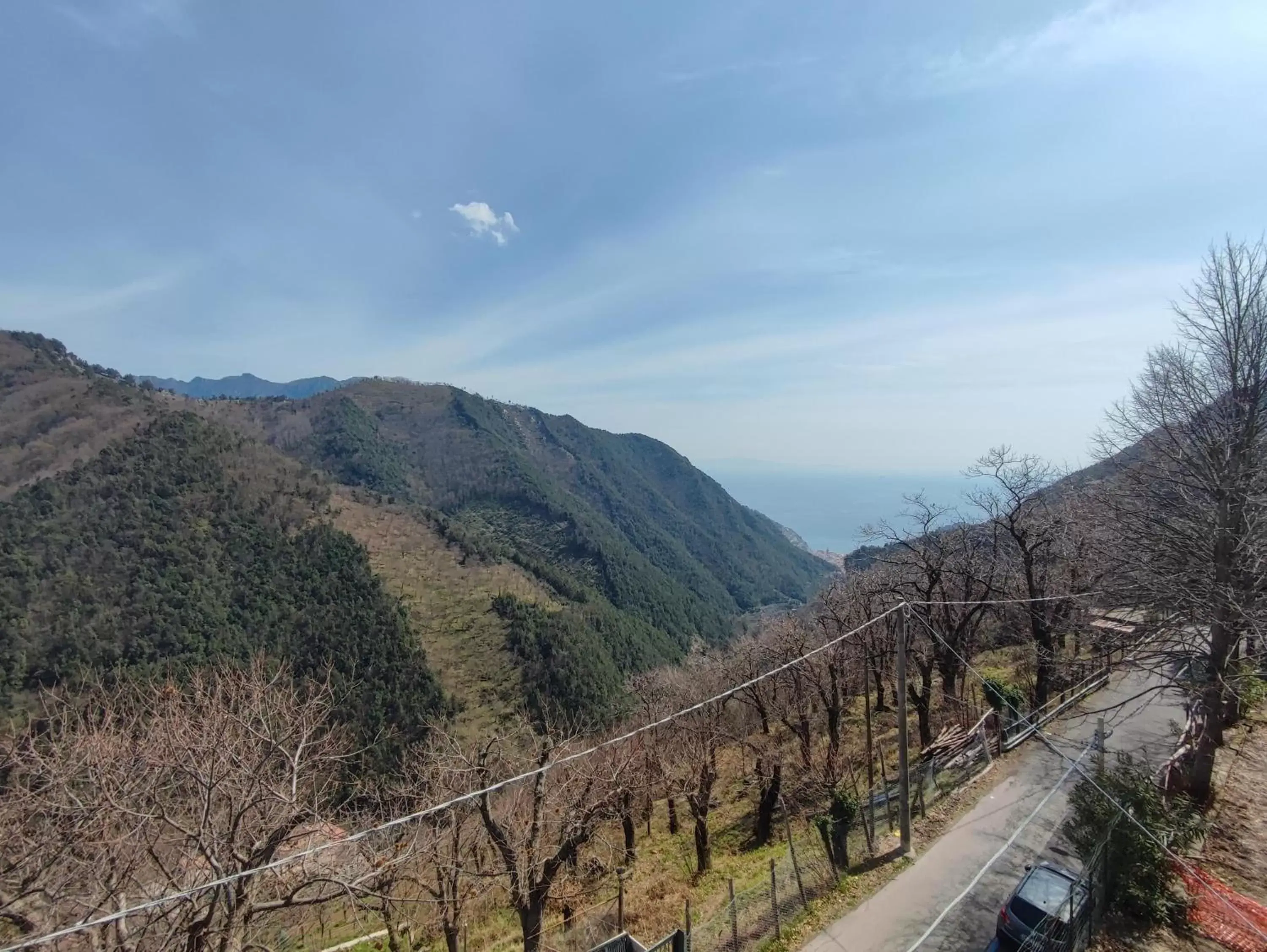 Mountain view in Hermitage Ravello