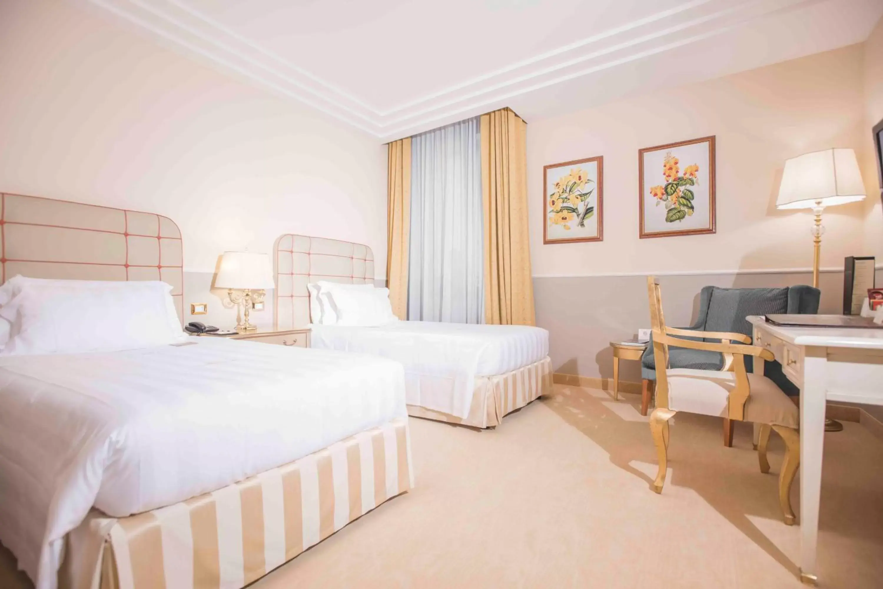 Bedroom, Bed in Golden Tower Hotel & Spa