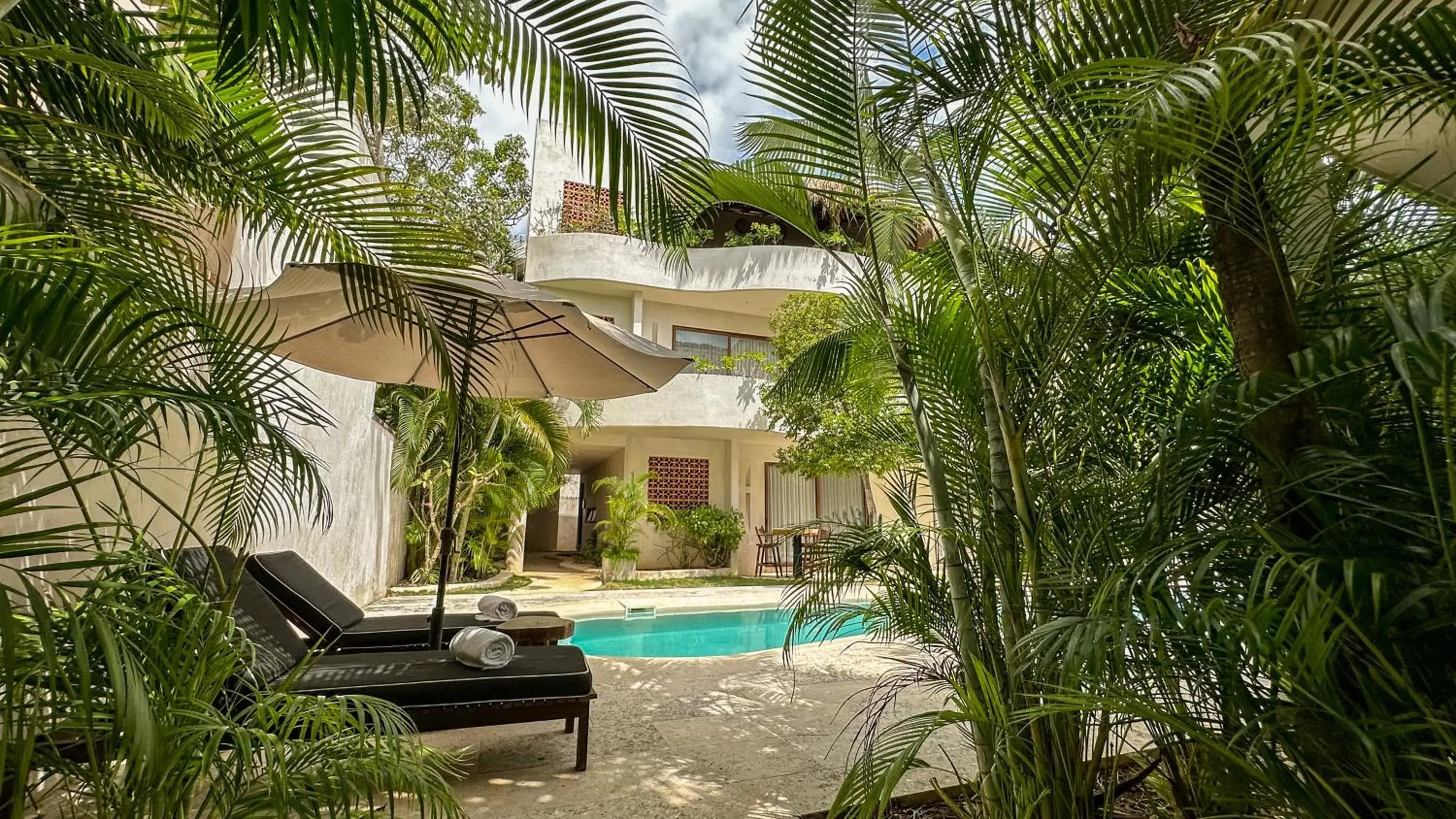 Garden view, Swimming Pool in Niwa Tulum Luxury Suites