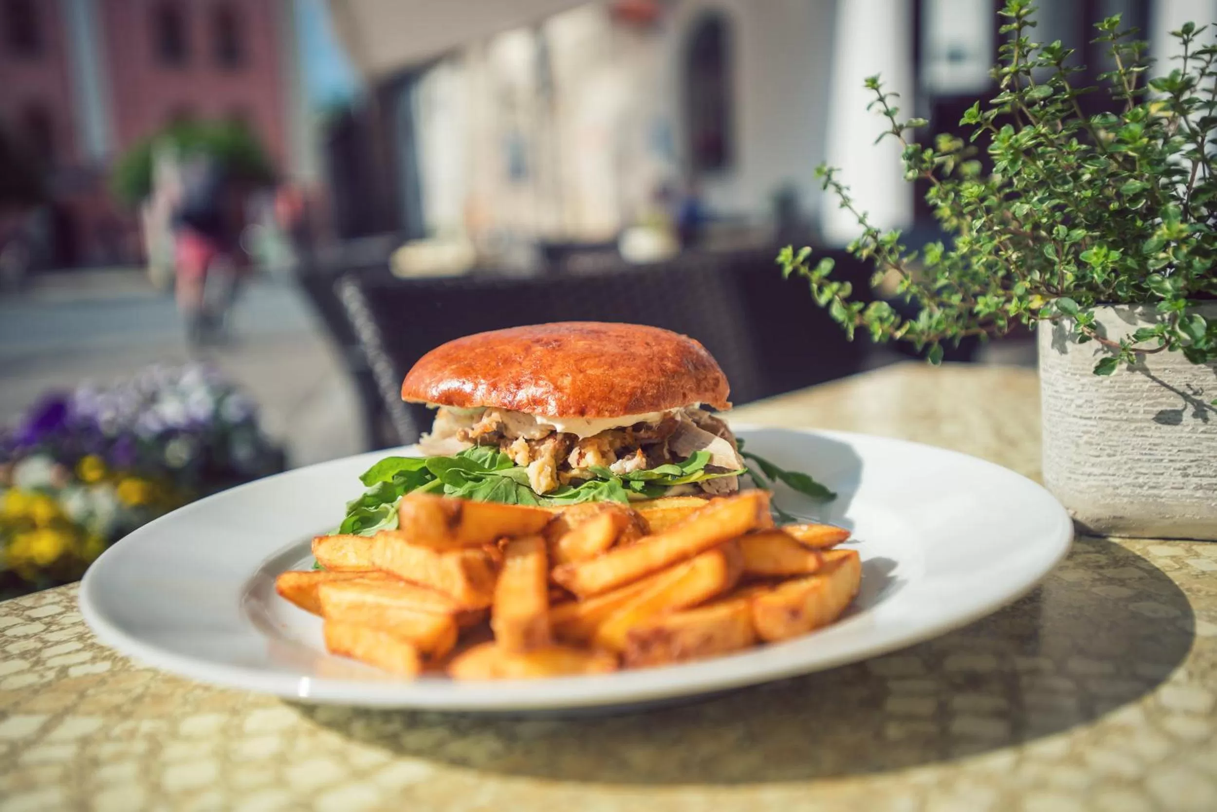 Food close-up in Hotel Klika