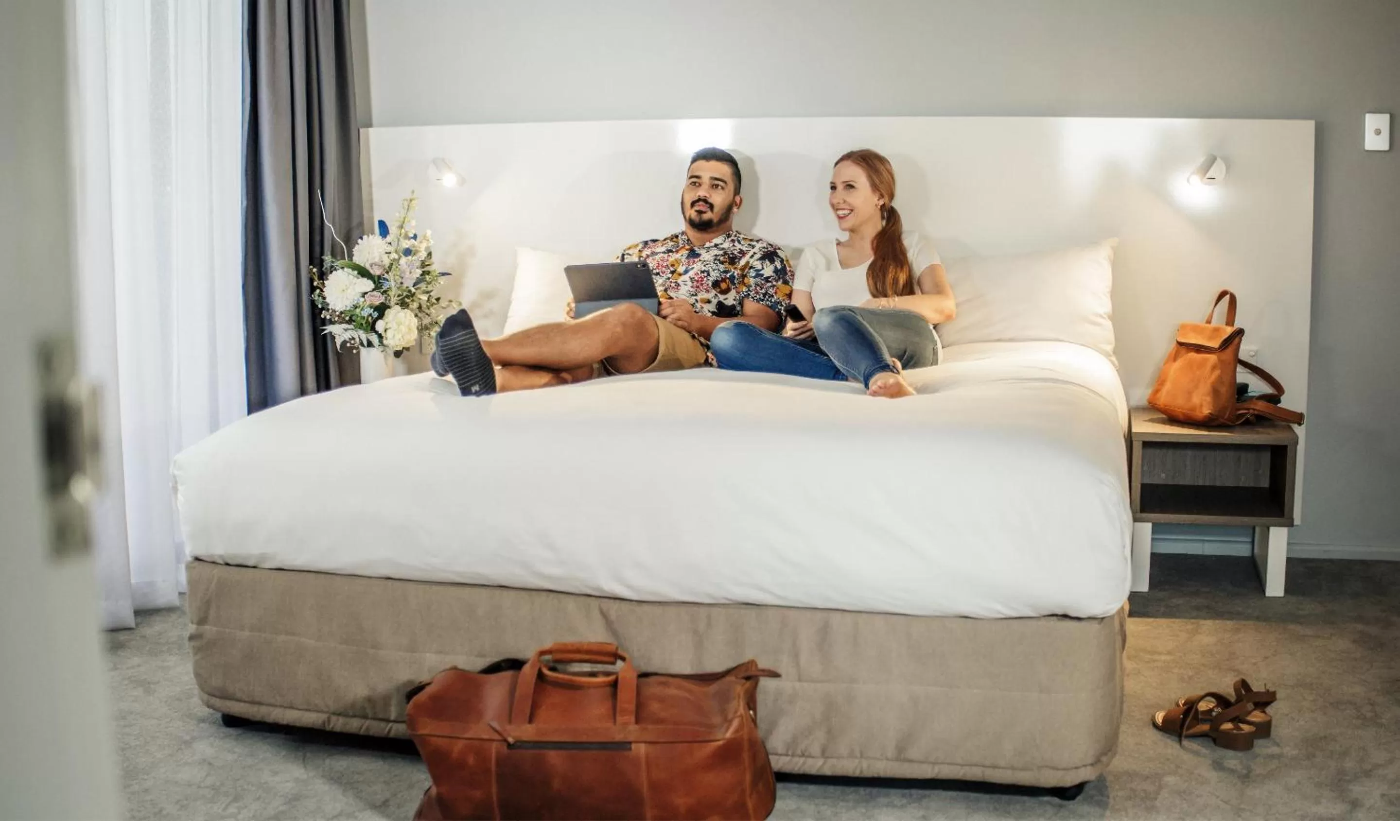 Bedroom, Bed in Mercure Brisbane Spring Hill