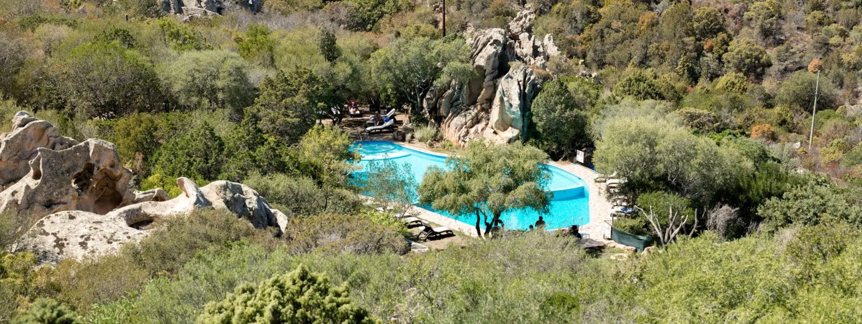 Pool View in Hotel Rocce Sarde