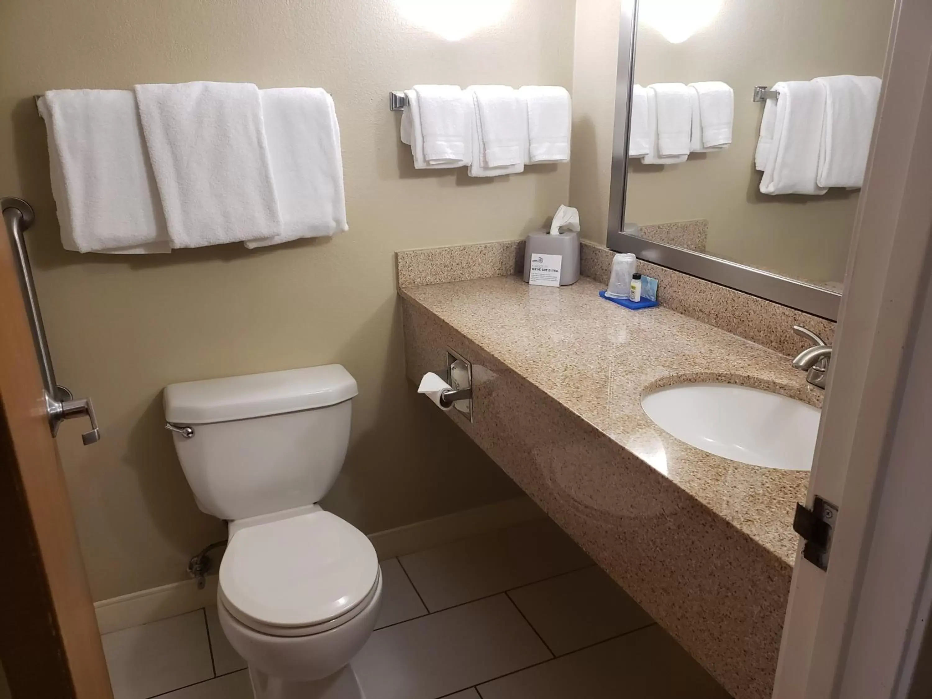 Bathroom in Holiday Inn Express Hotel Pittsburgh-North/Harmarville, an IHG Hotel