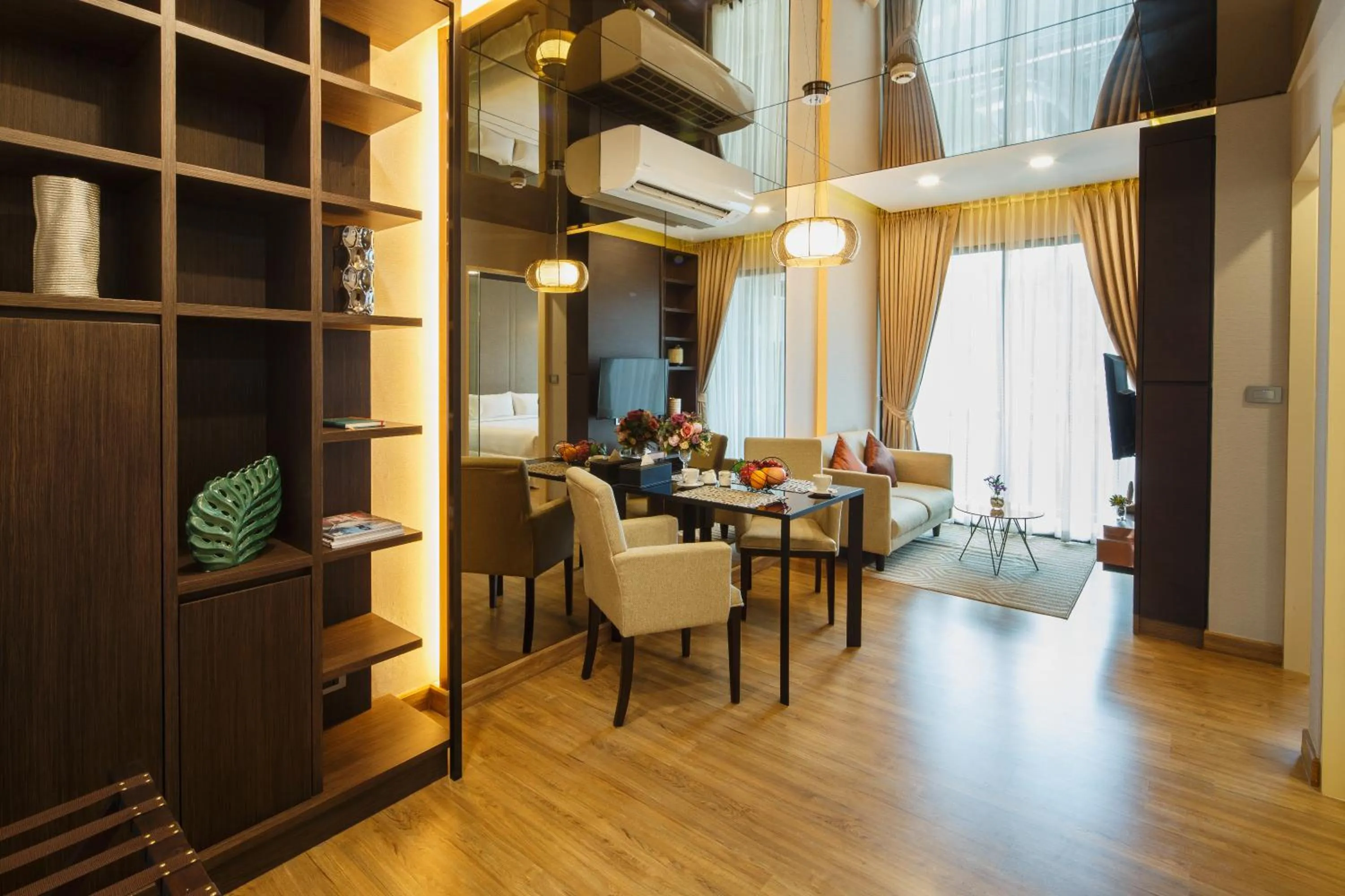 Living room in Parc Borough City Resort