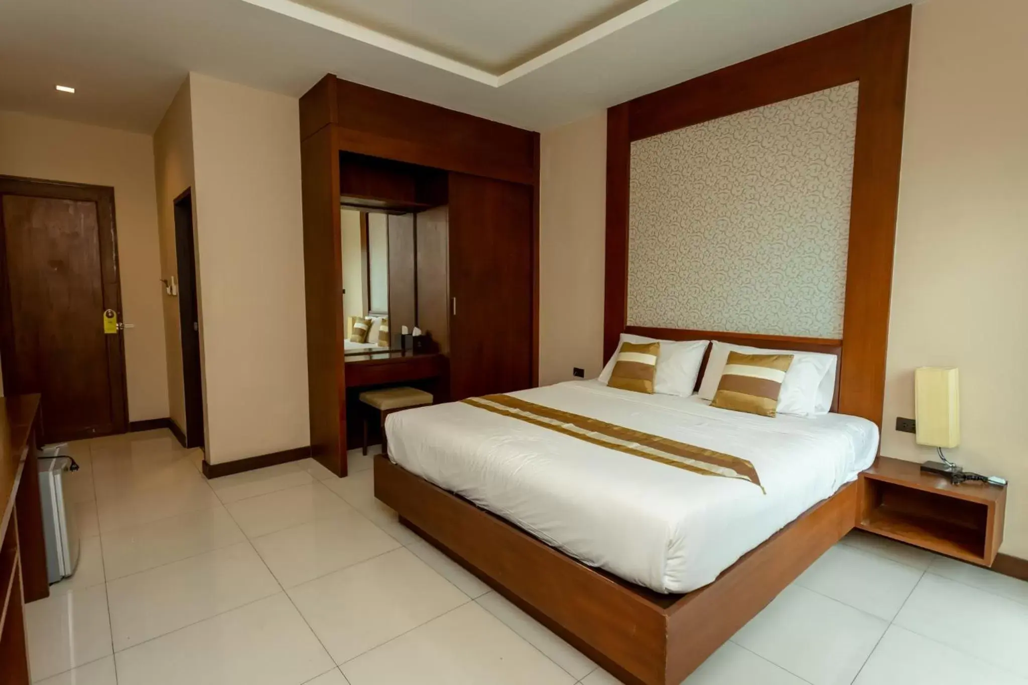 Bed in Honey Inn Pattaya Bed in Honey Inn Pattaya