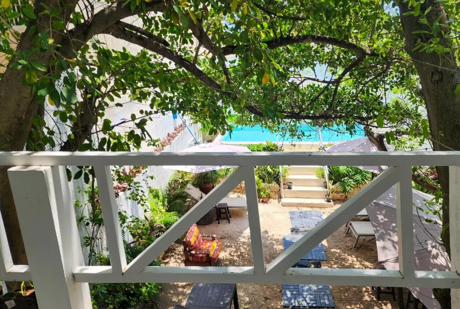 Pool View in Antillas