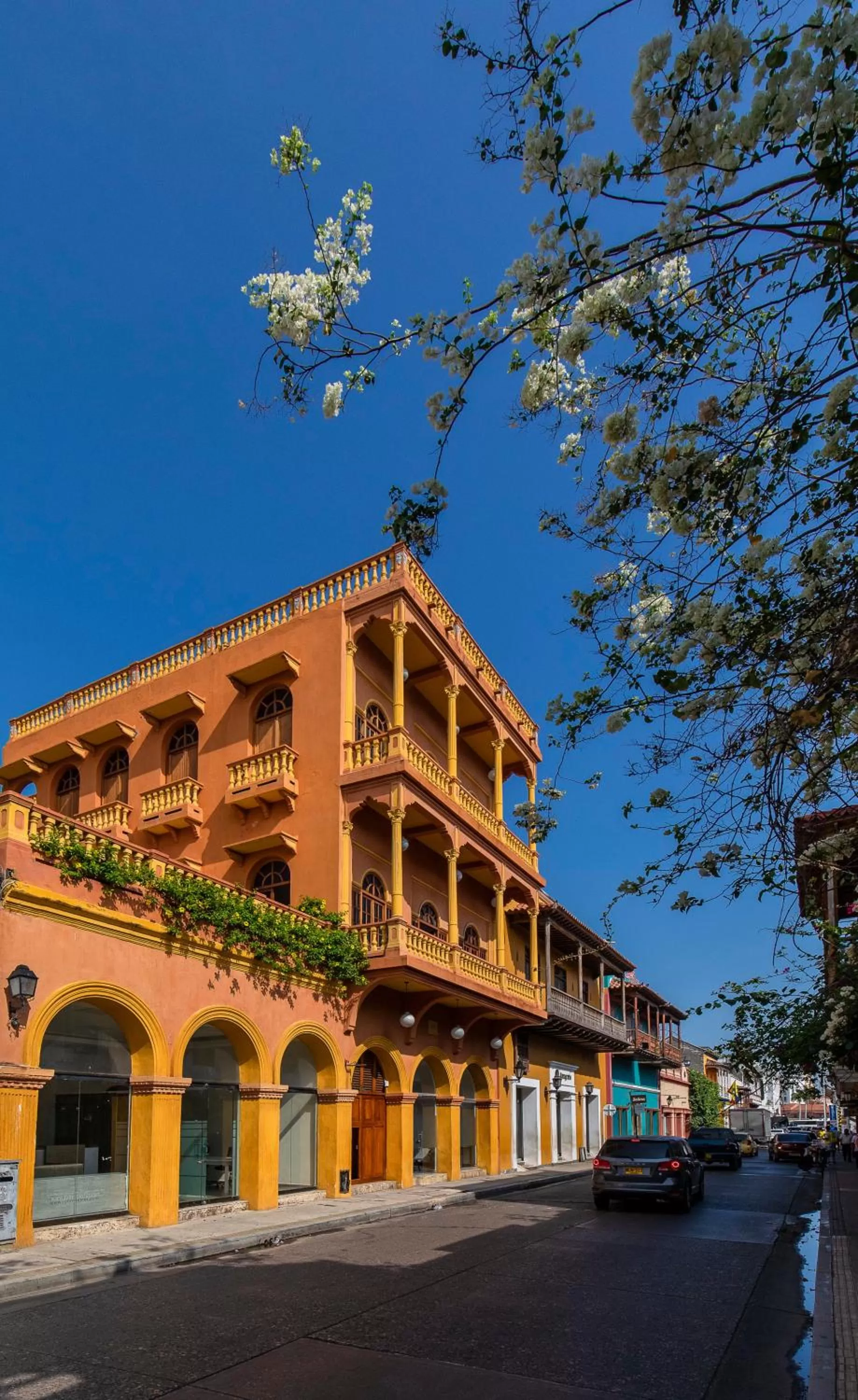 Facade/entrance in Casa Morales Getsemaní